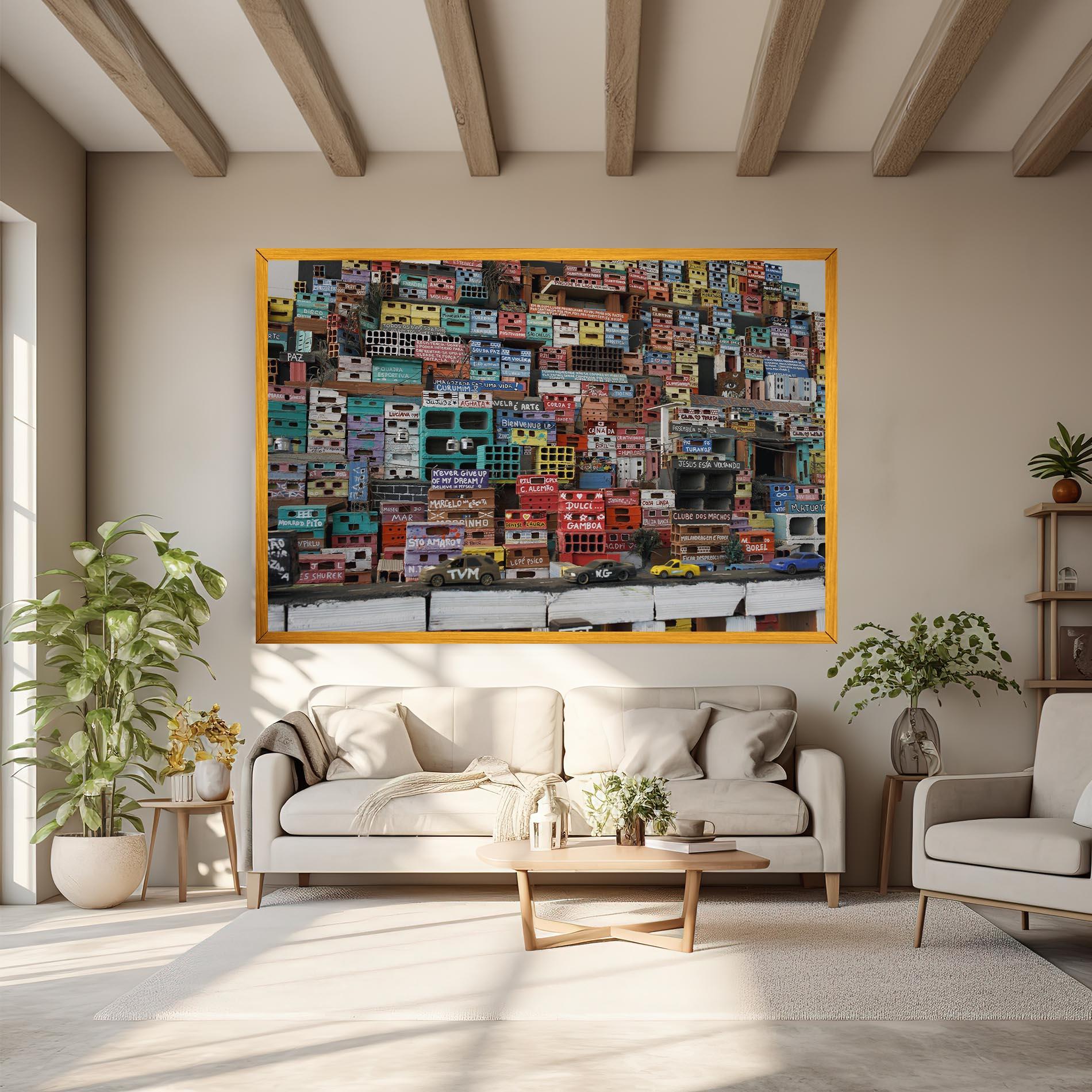 Vászonkép Rio De Janeiro Brazil mockup 6