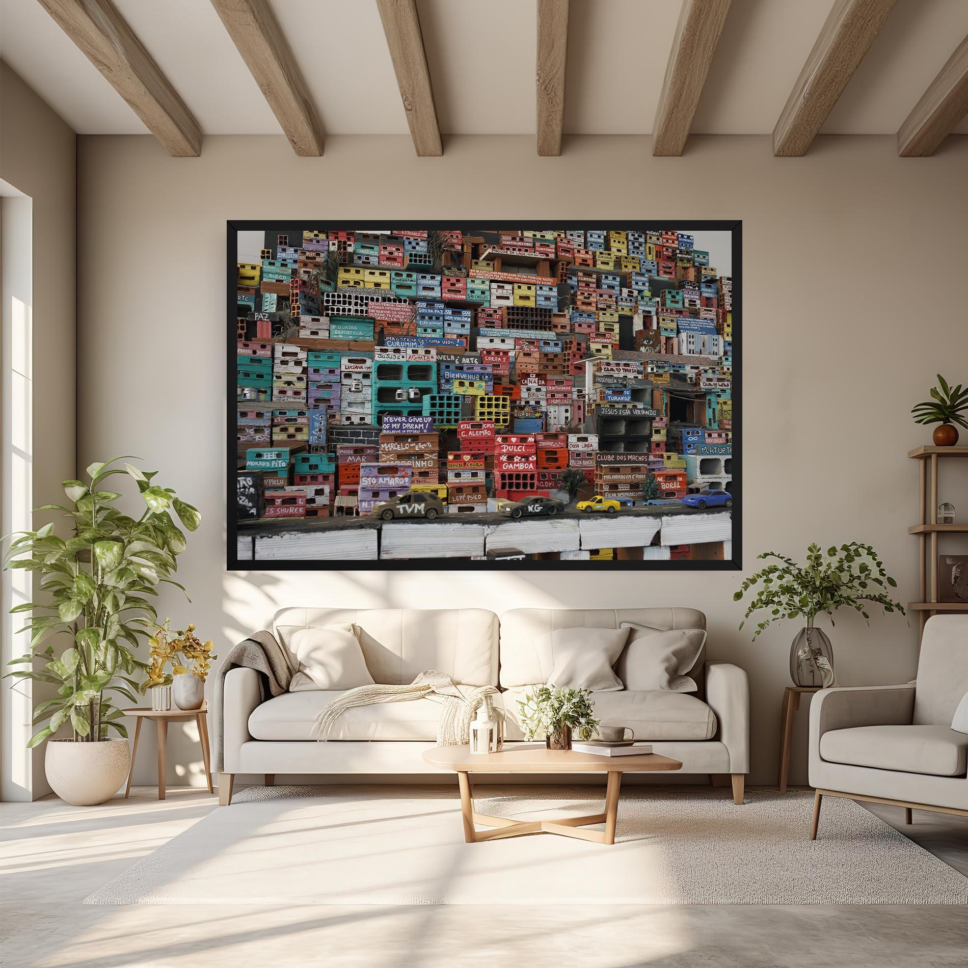 Vászonkép Rio De Janeiro Brazil mockup 6