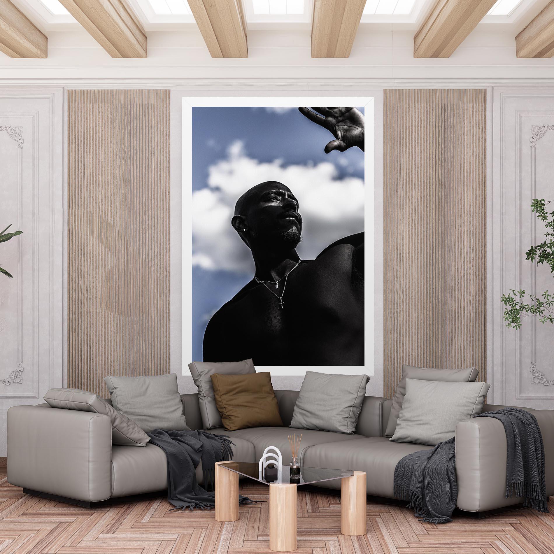 Vászonkép African Blue Sky mockup 6