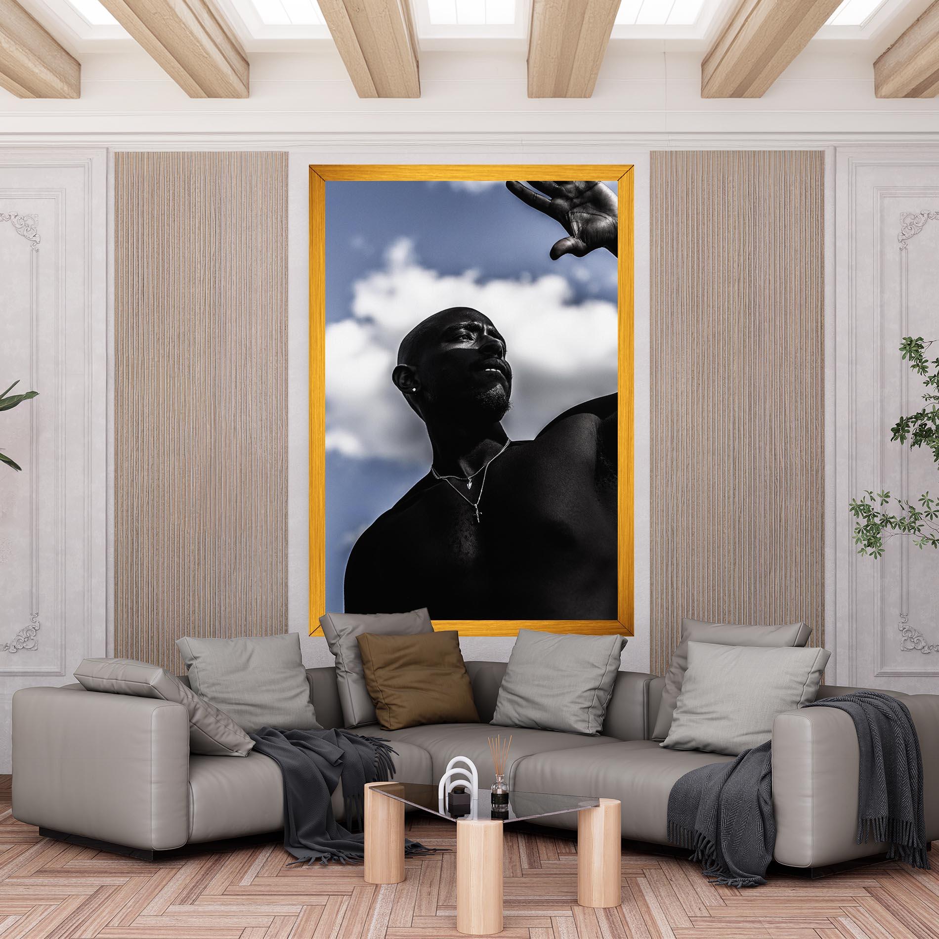 Vászonkép African Blue Sky mockup 6