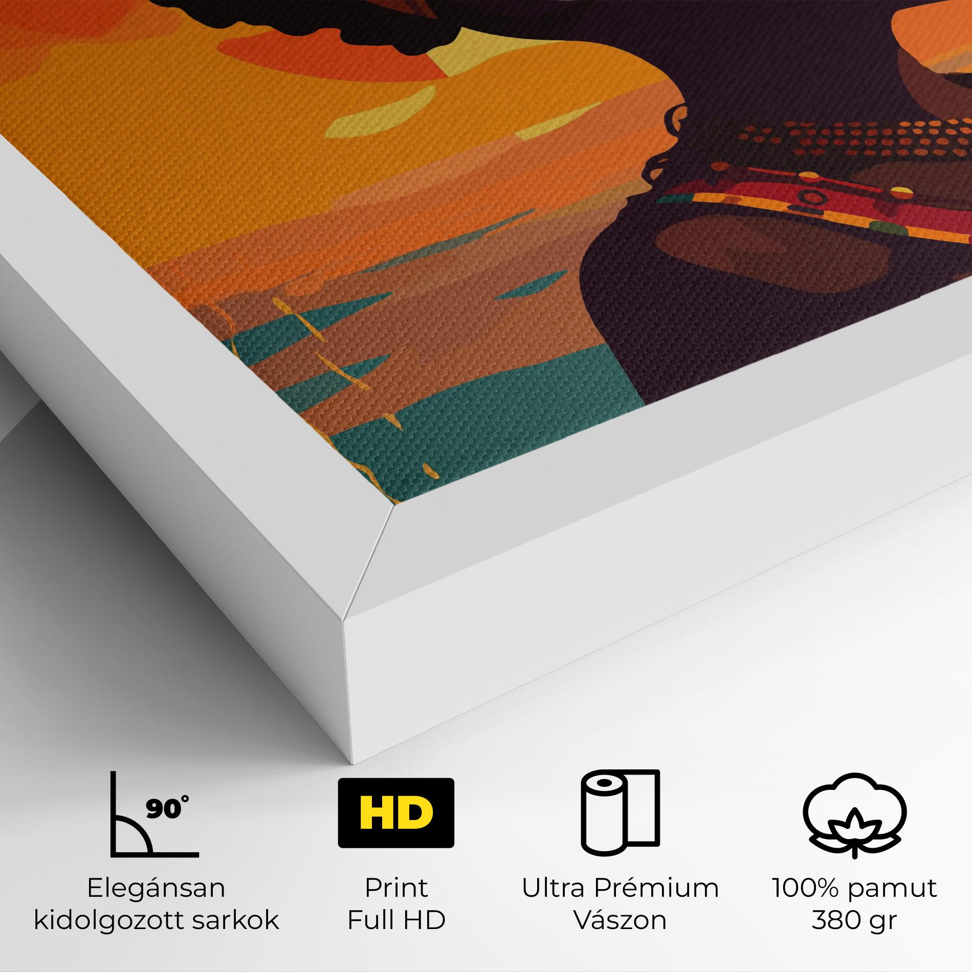 Vászonkép African Pretty Child mockup 4