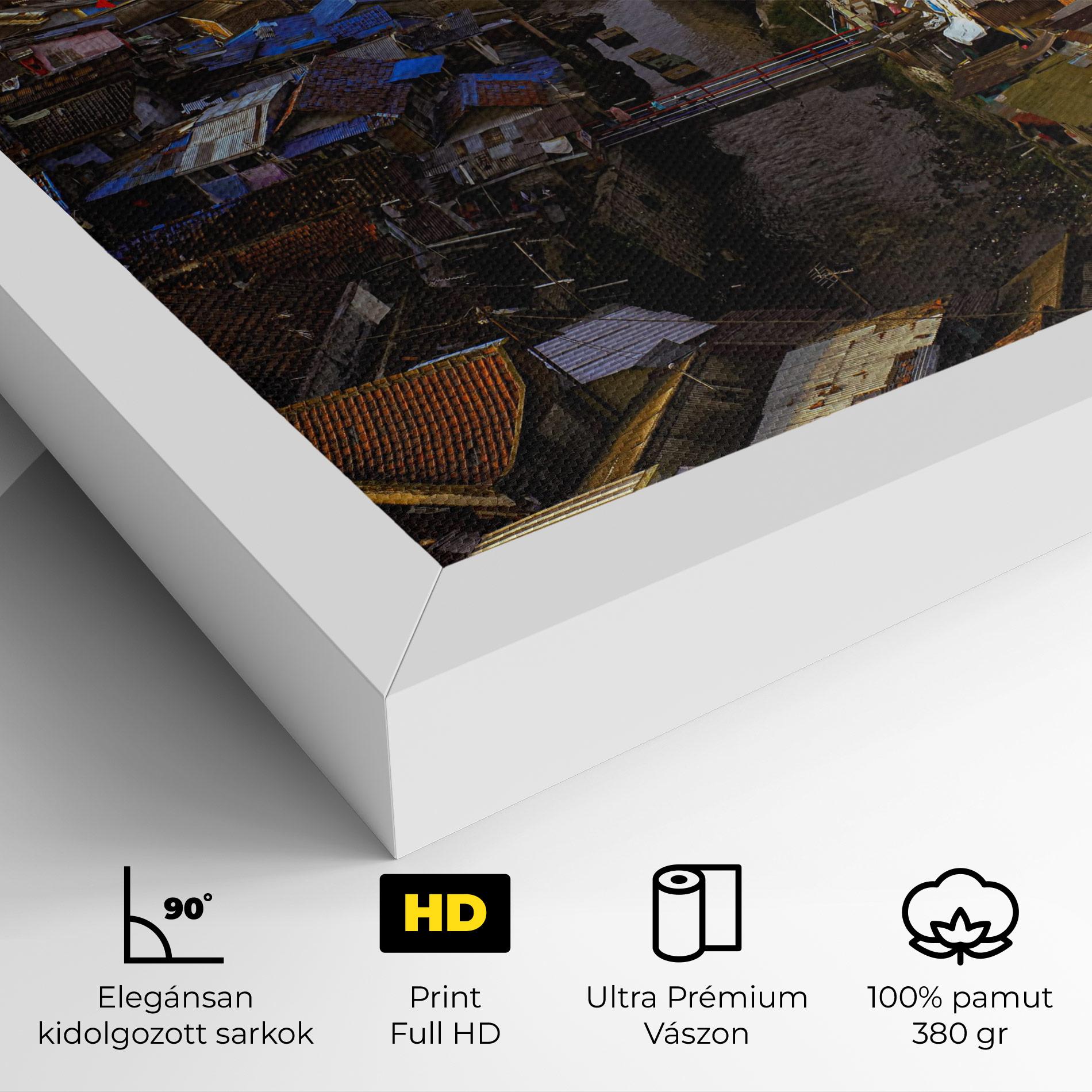 Vászonkép Bandung Golden Hour mockup 4