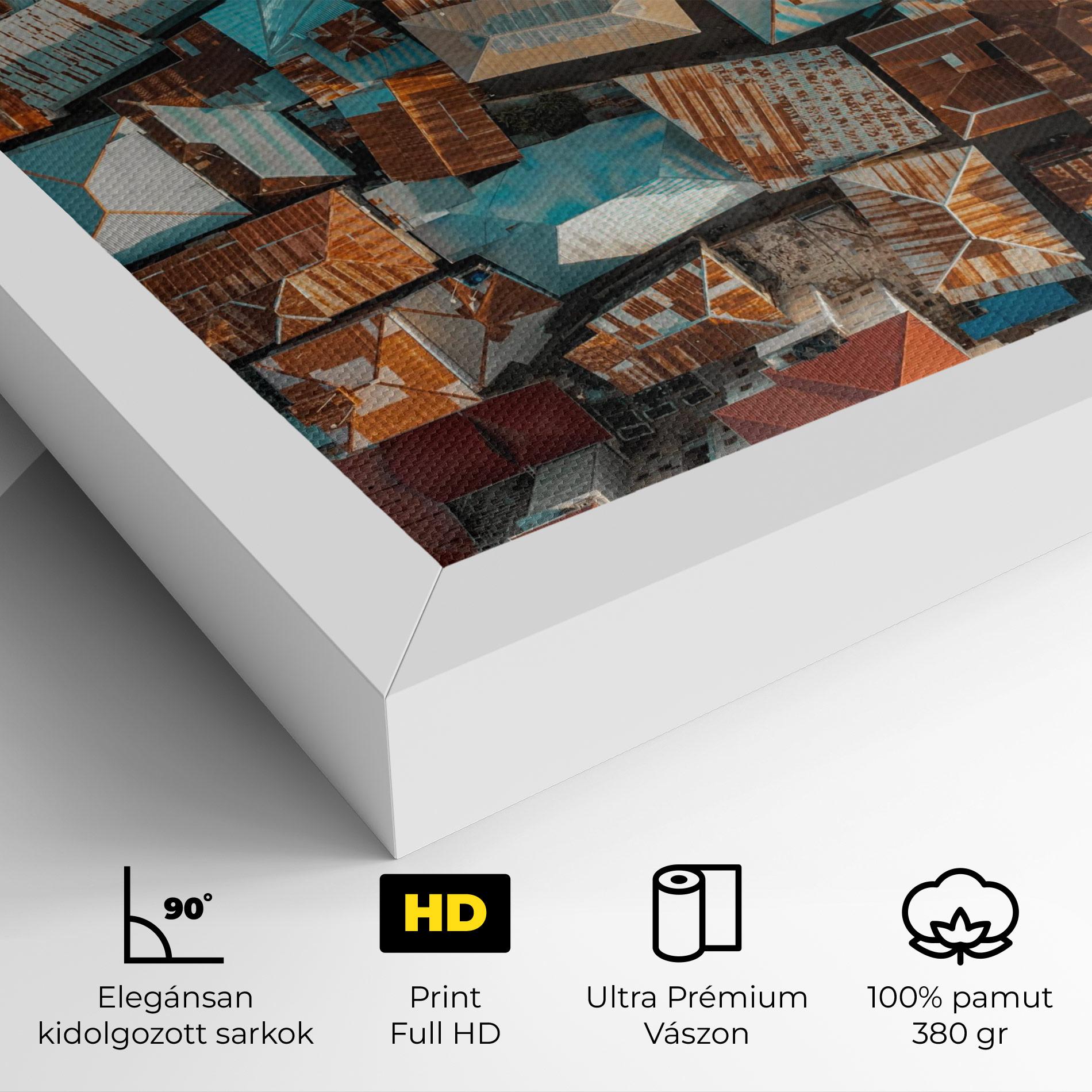 Vászonkép Island Tanzania mockup 4