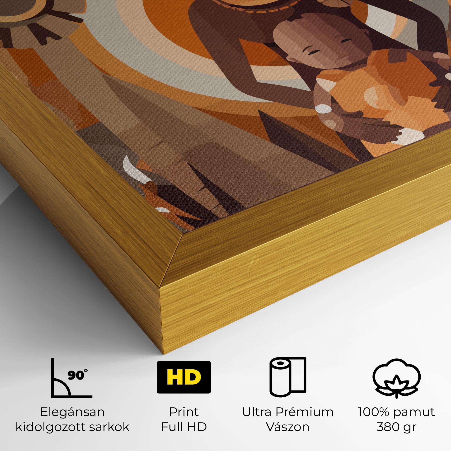 Vászonkép African Baby mockup 4