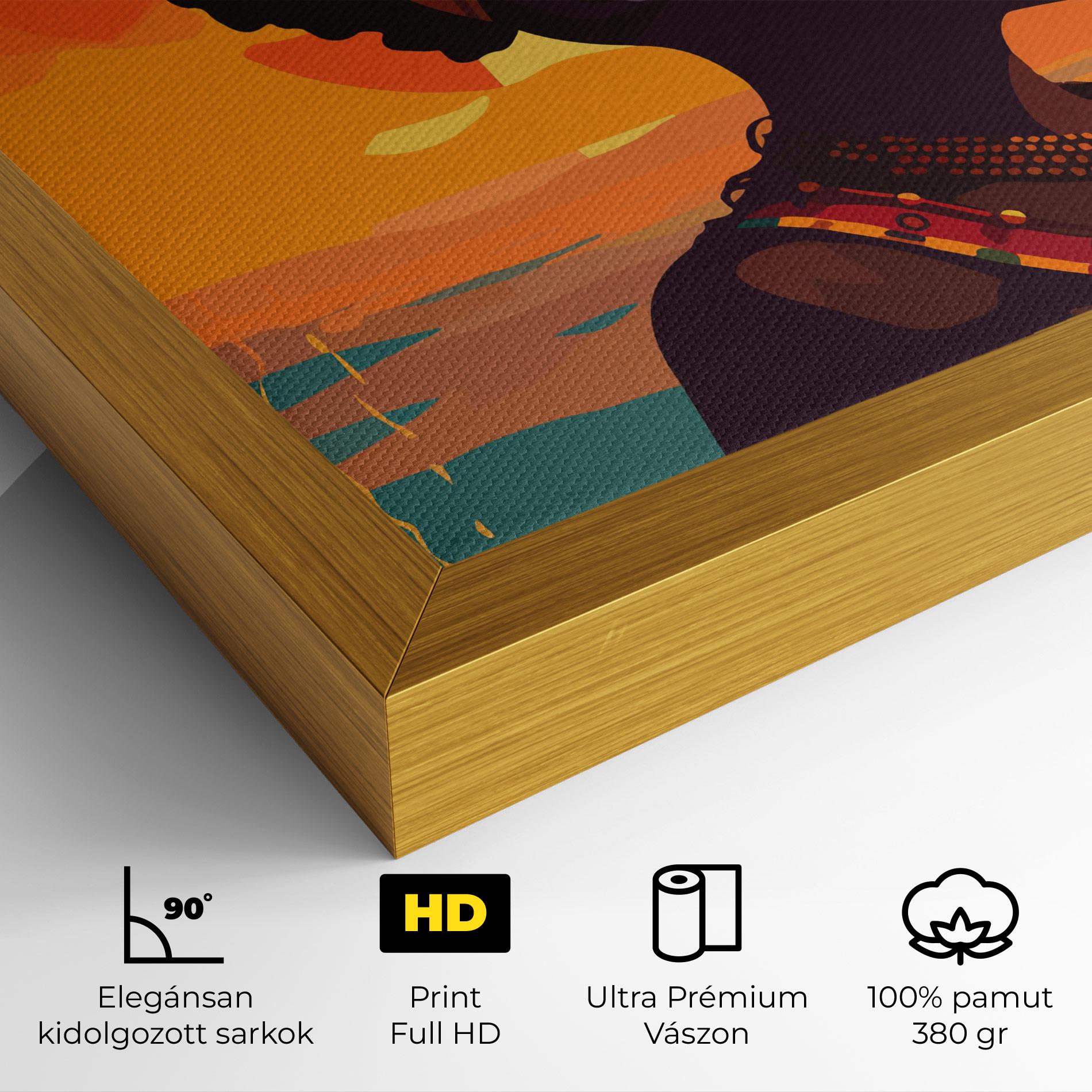 Vászonkép African Pretty Child mockup 4