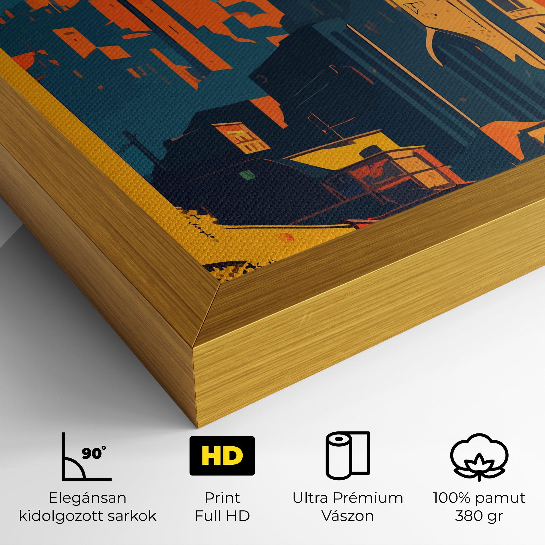 Vászonkép African Tower mockup 4