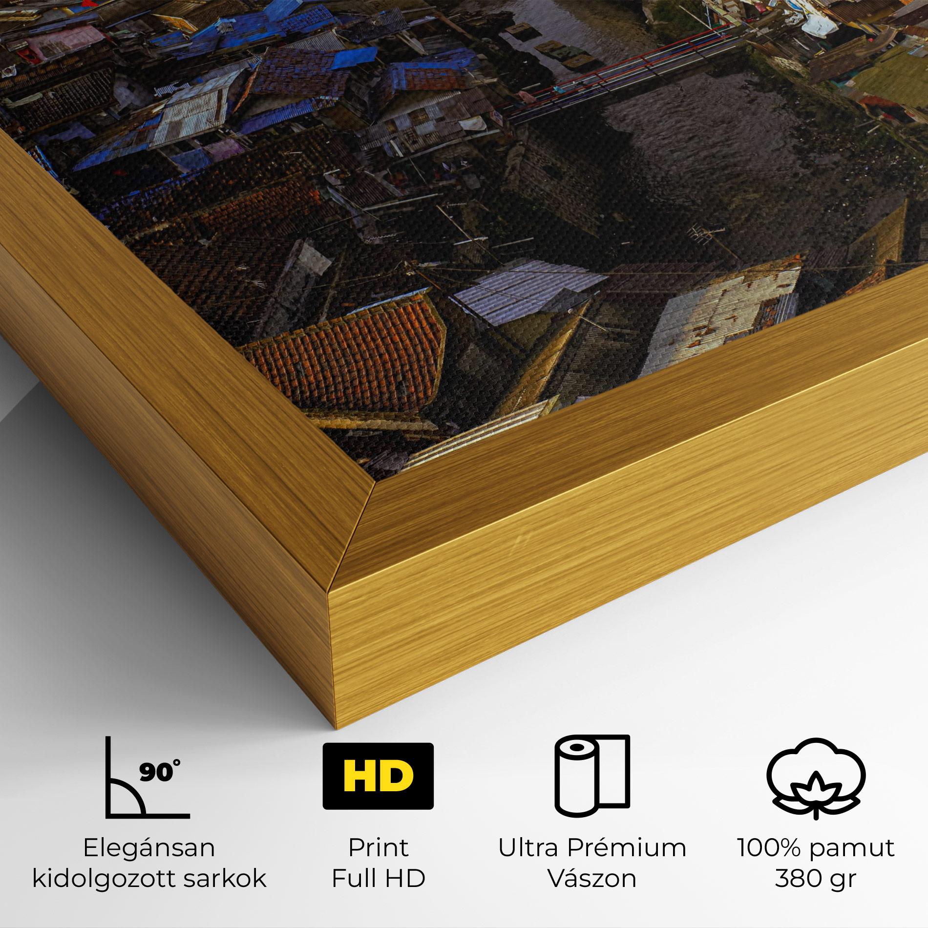 Vászonkép Bandung Golden Hour mockup 4