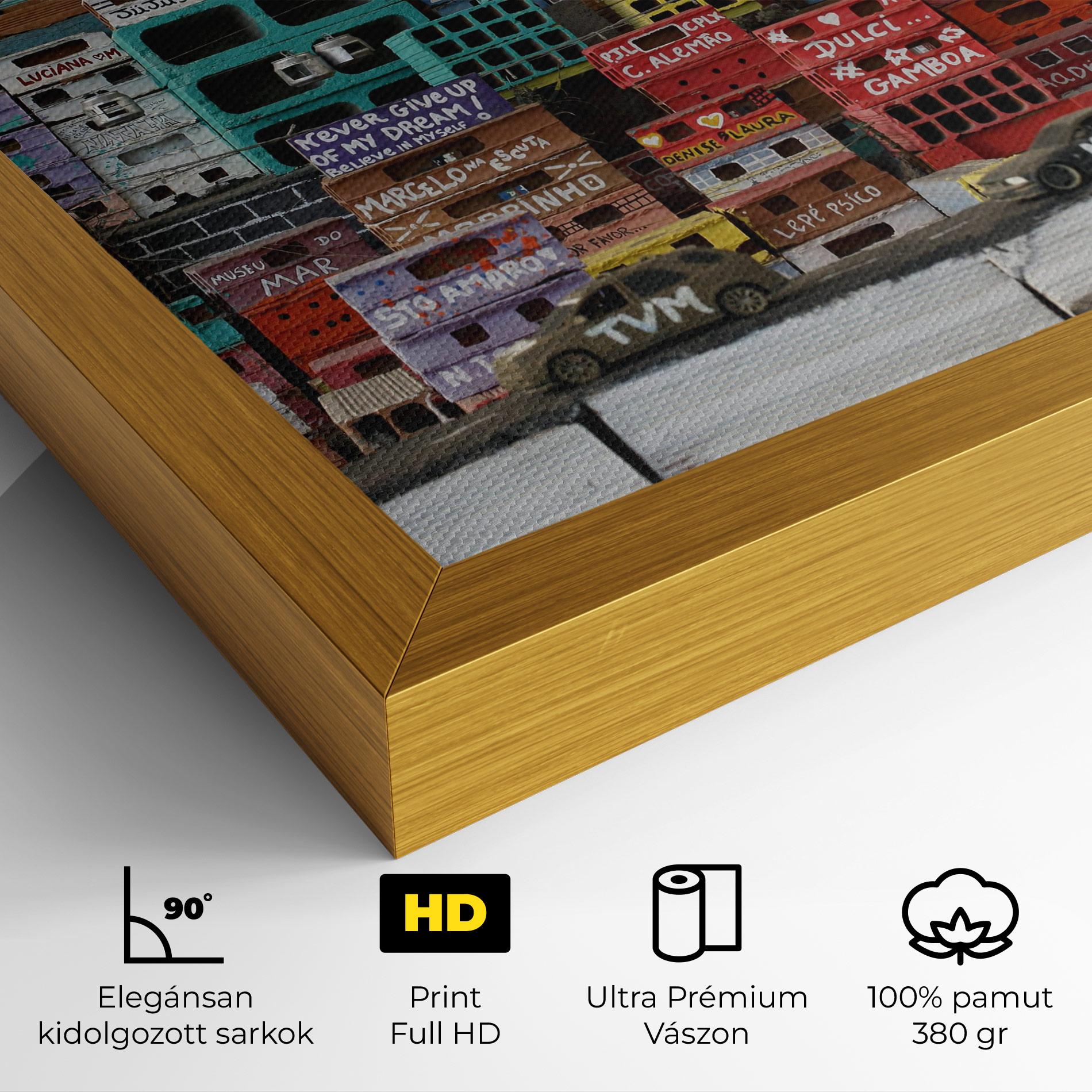 Vászonkép Rio De Janeiro Brazil mockup 4