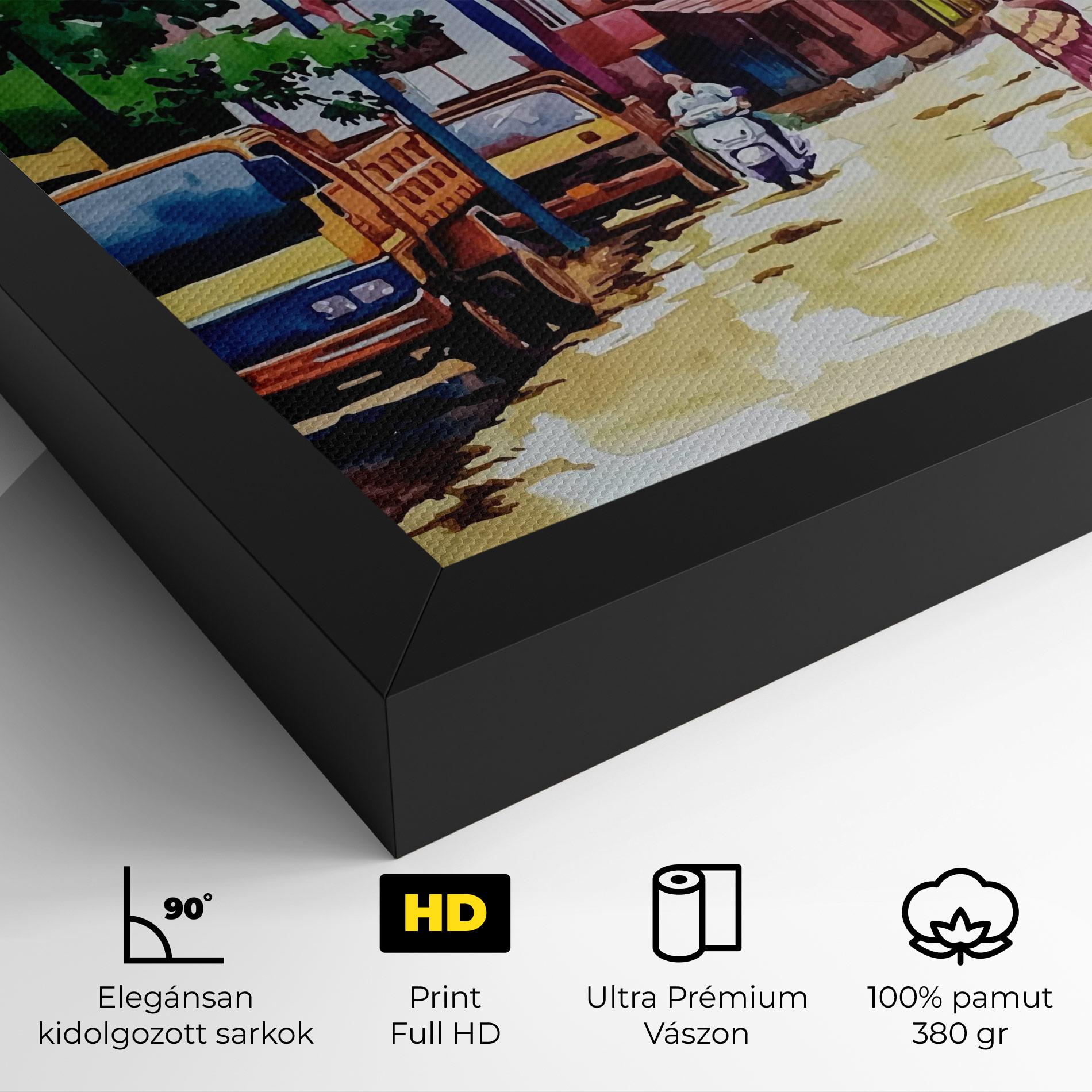 Vászonkép African City mockup 4