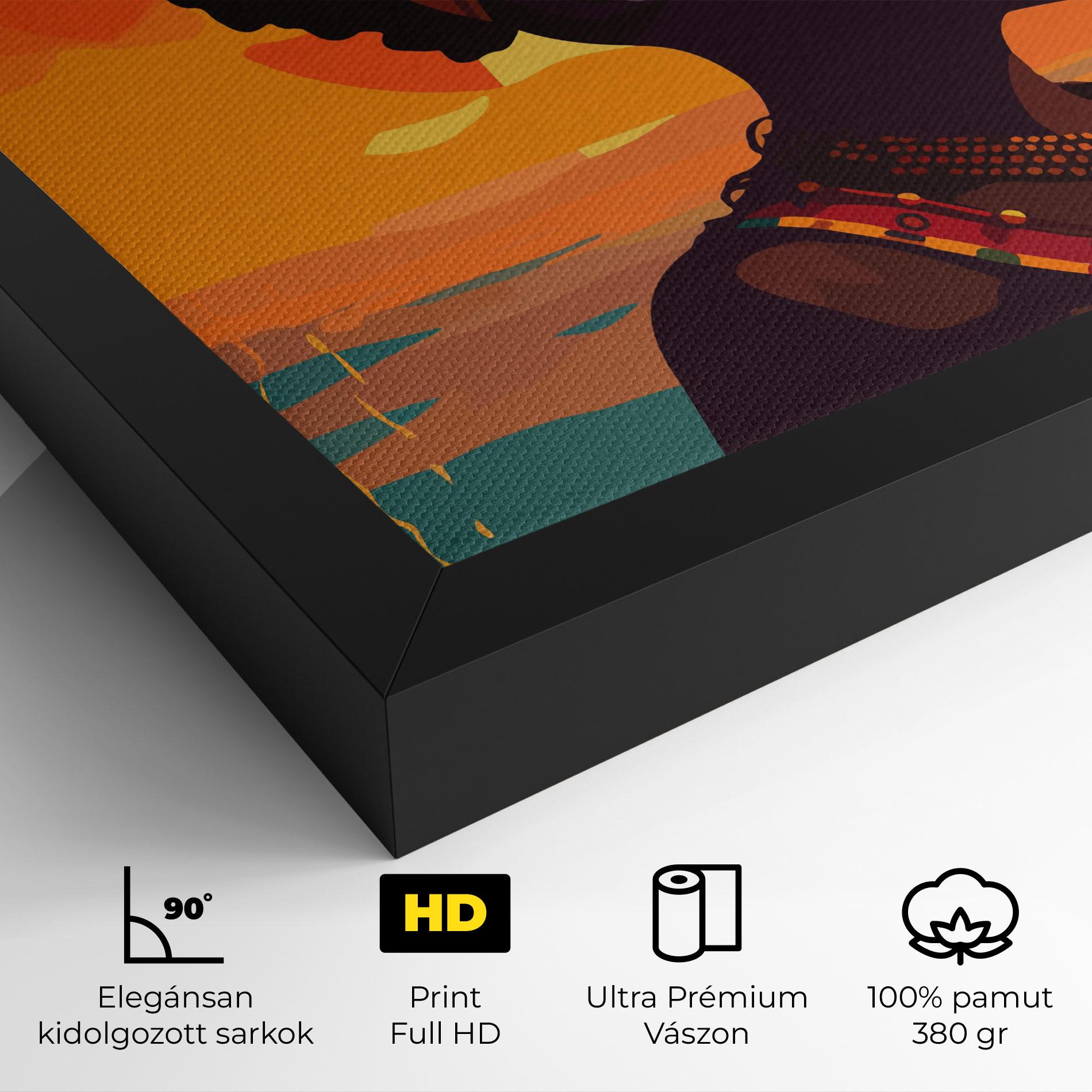 Vászonkép African Pretty Child mockup 4