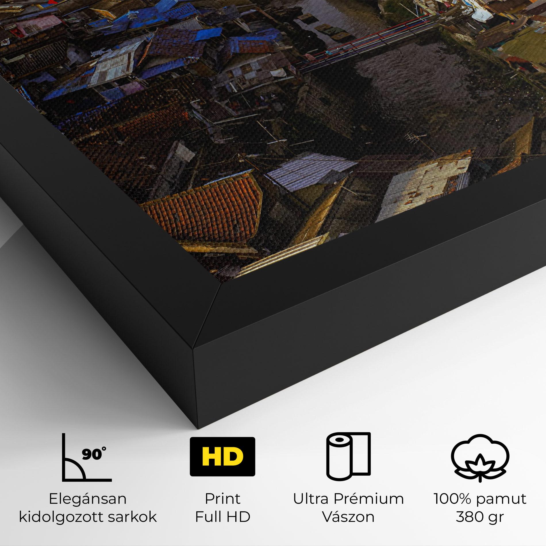 Vászonkép Bandung Golden Hour mockup 4
