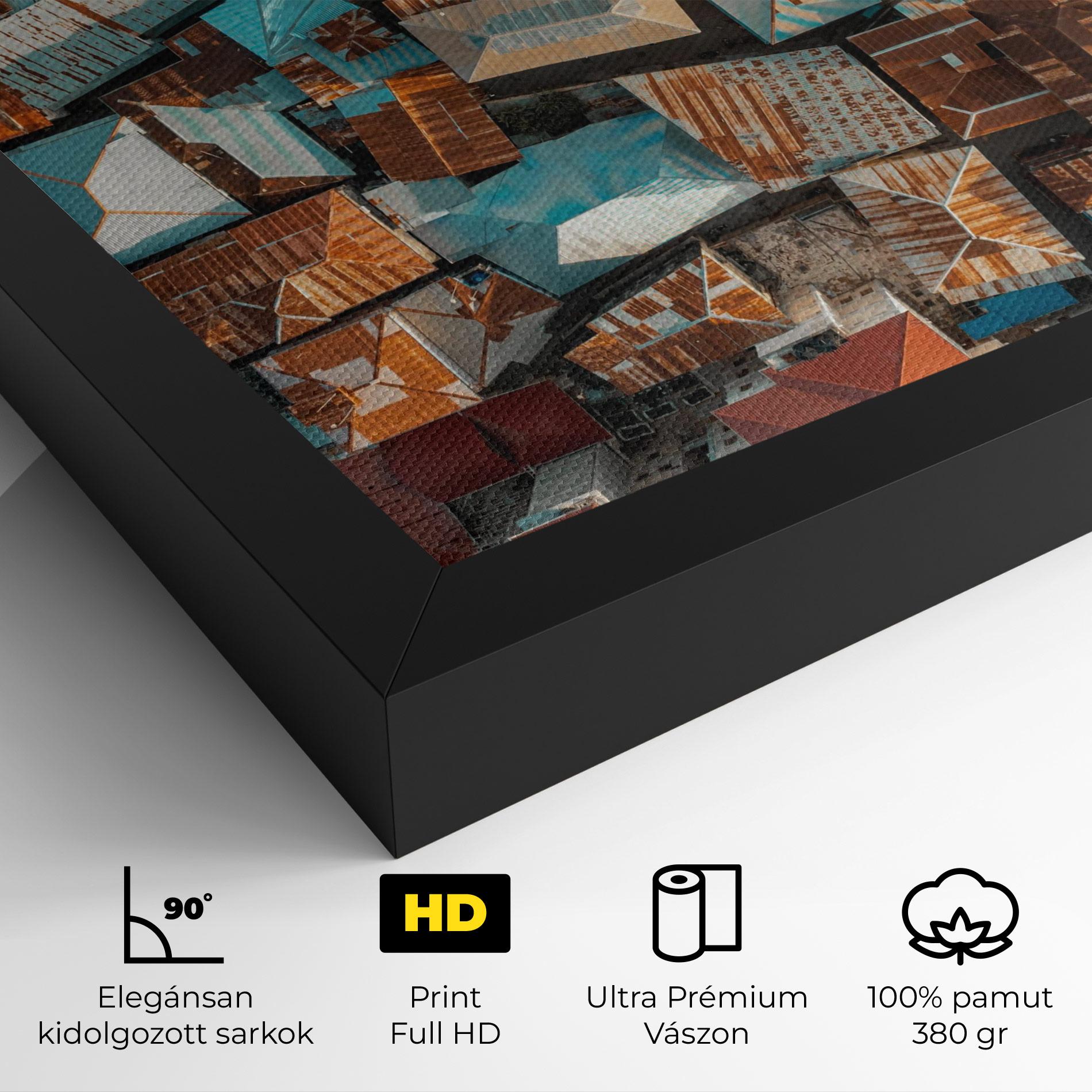 Vászonkép Island Tanzania mockup 4