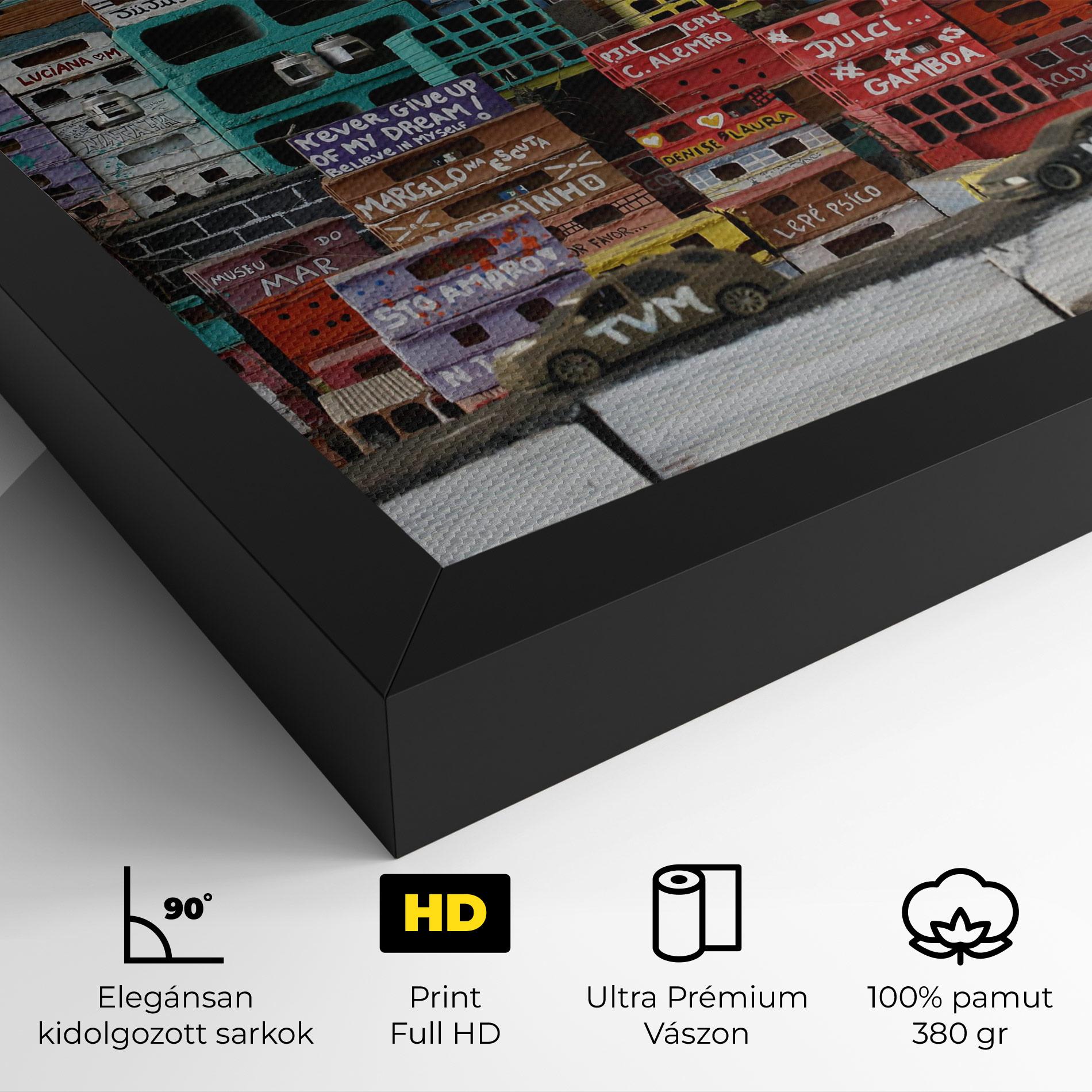 Vászonkép Rio De Janeiro Brazil mockup 4