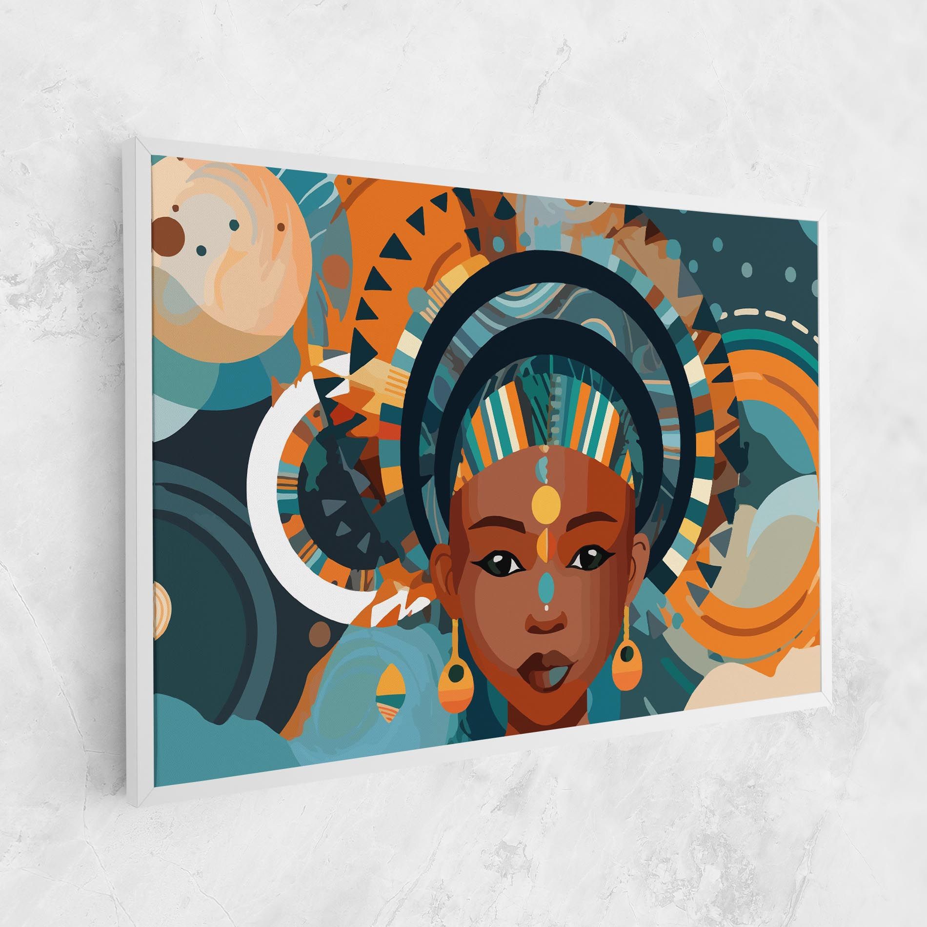 African Colorful Child mockup 1