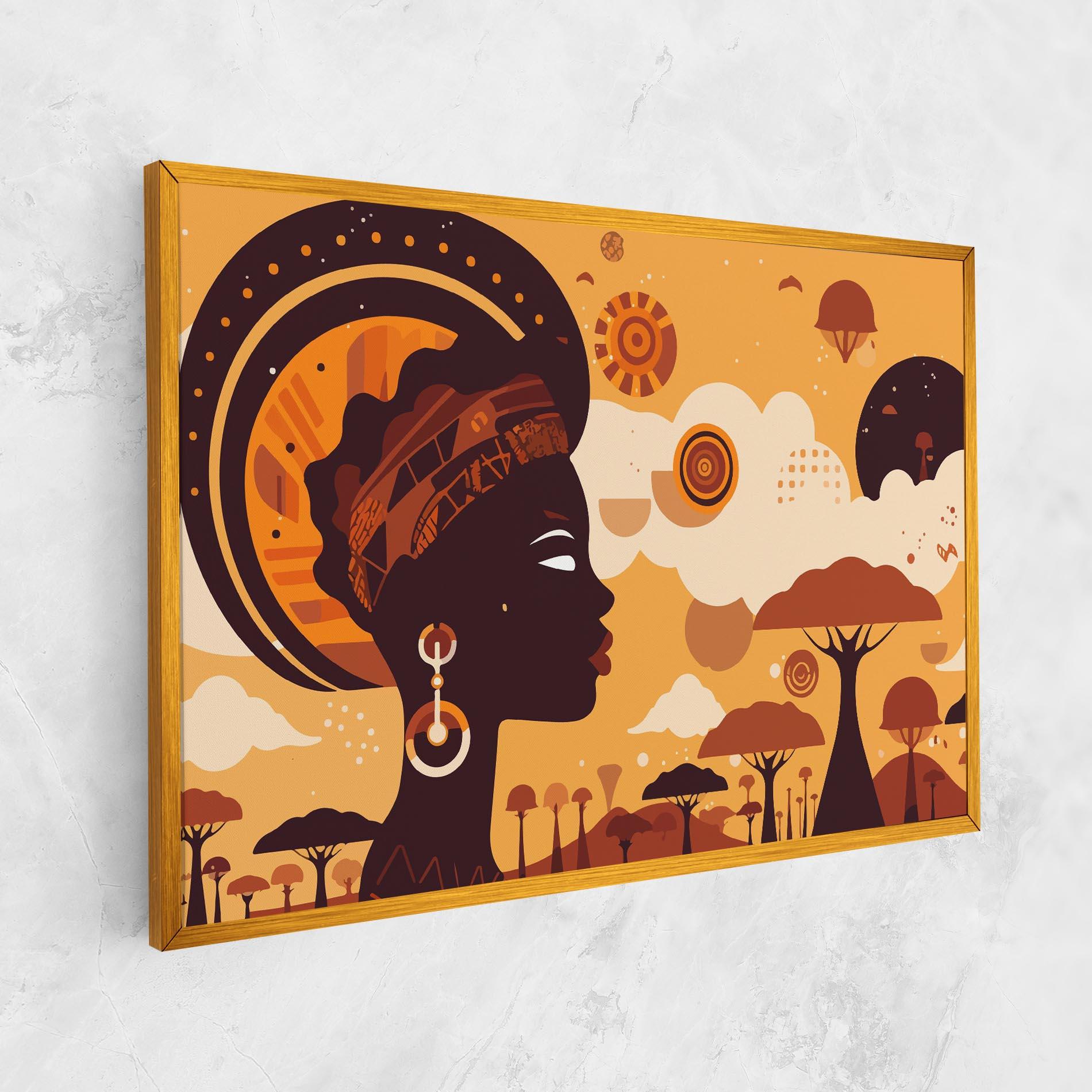 Vászonkép African Art mockup 1