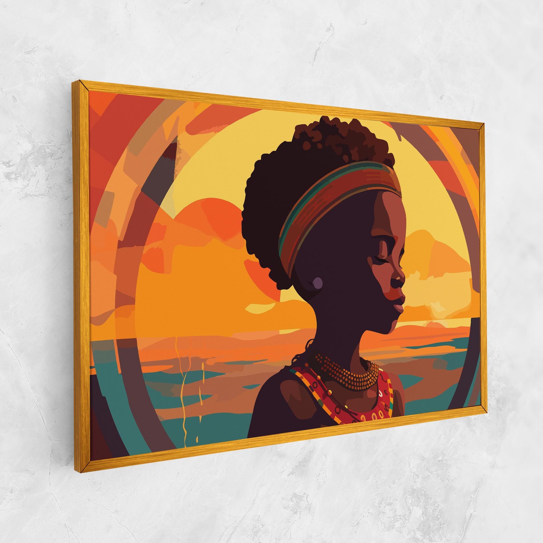 African Pretty Child mockup 1