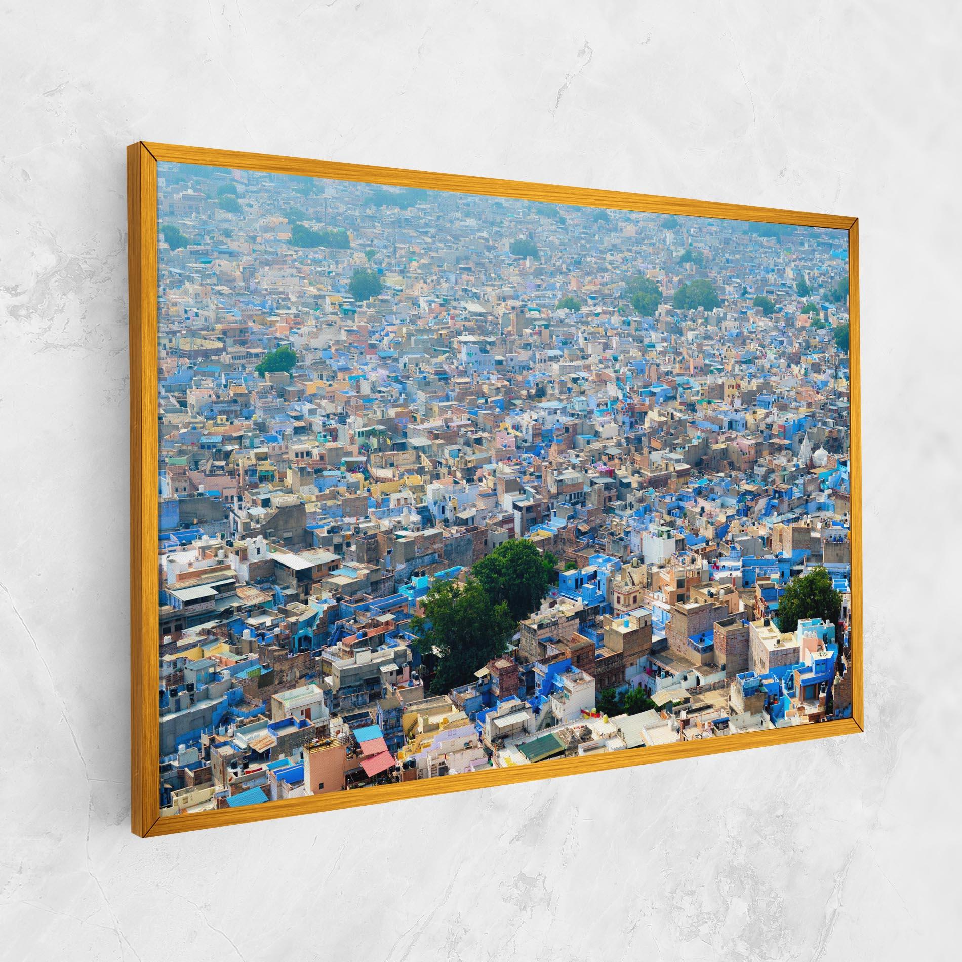 Vászonkép Rajasthan India Buildings mockup 1