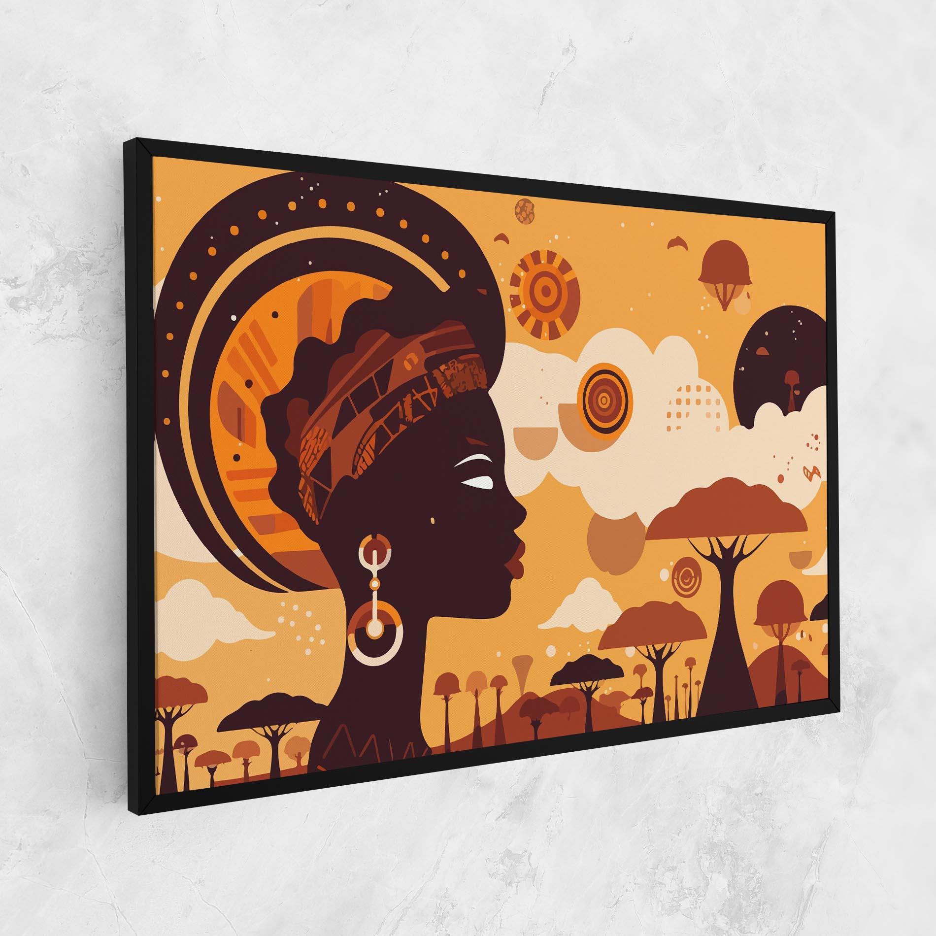 Vászonkép African Art mockup 1