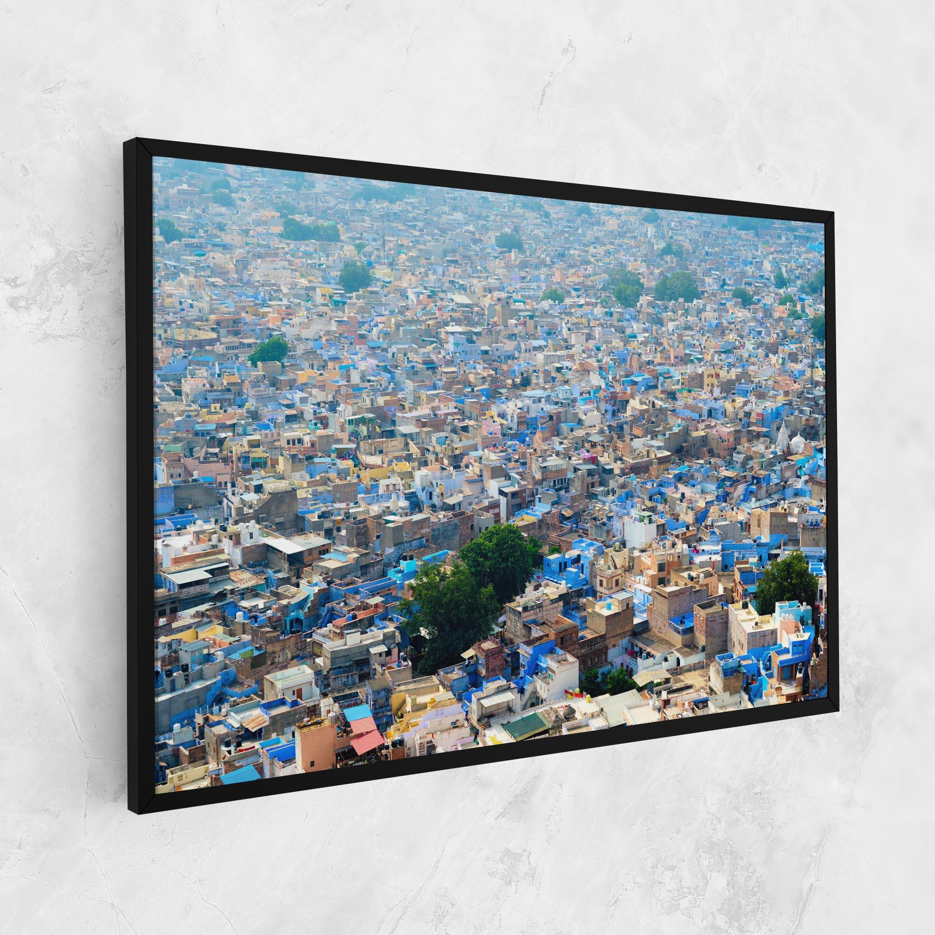 Vászonkép Rajasthan India Buildings mockup 1