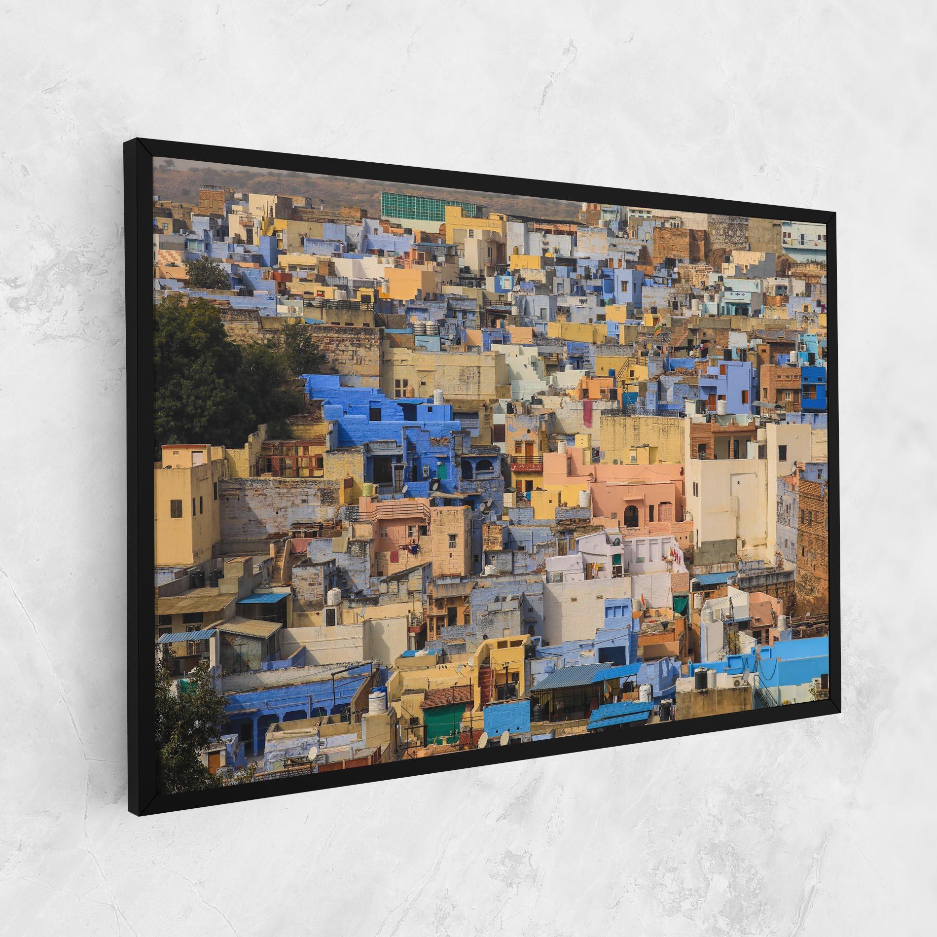 Vászonkép Rajasthan View India mockup 1