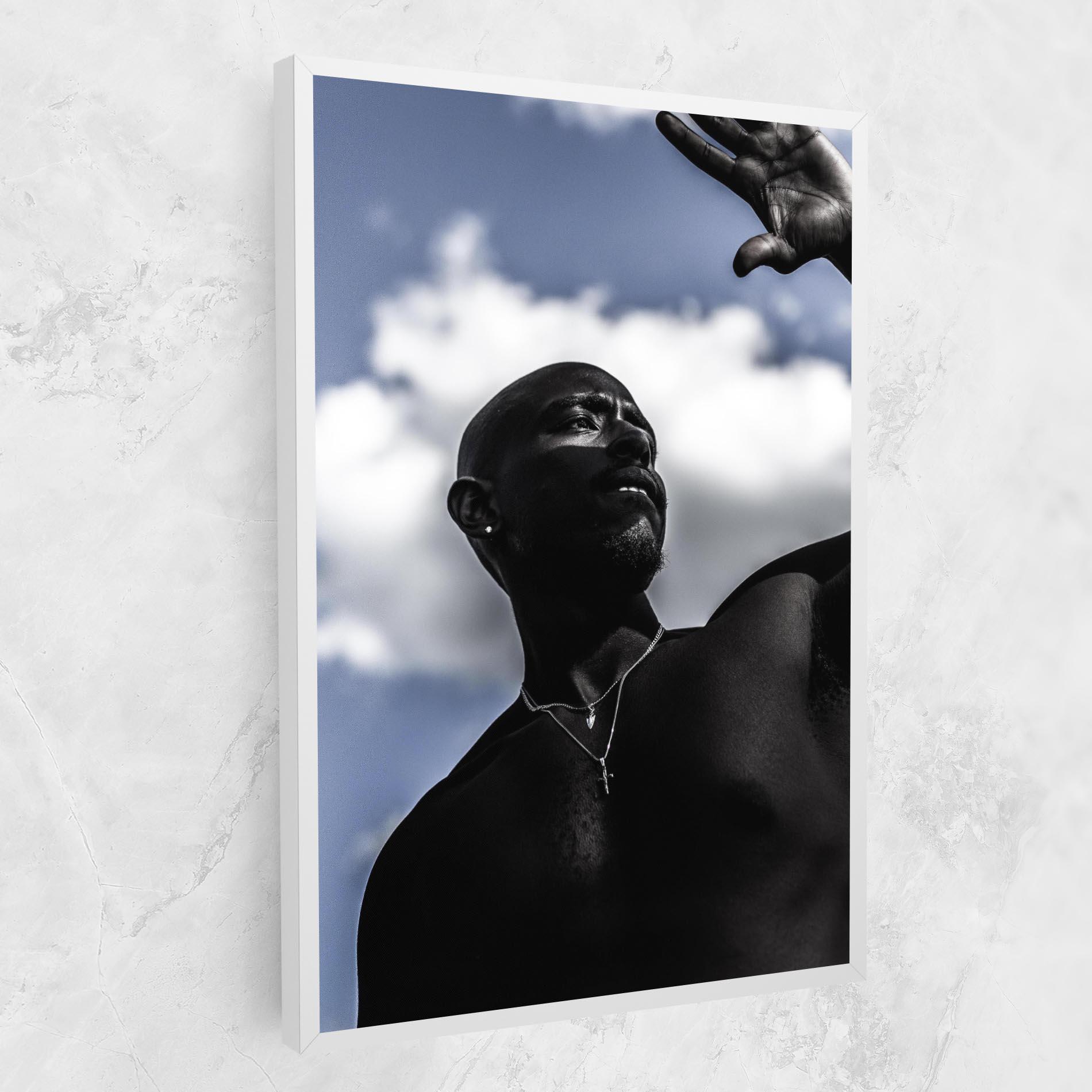 Vászonkép African Blue Sky mockup 1