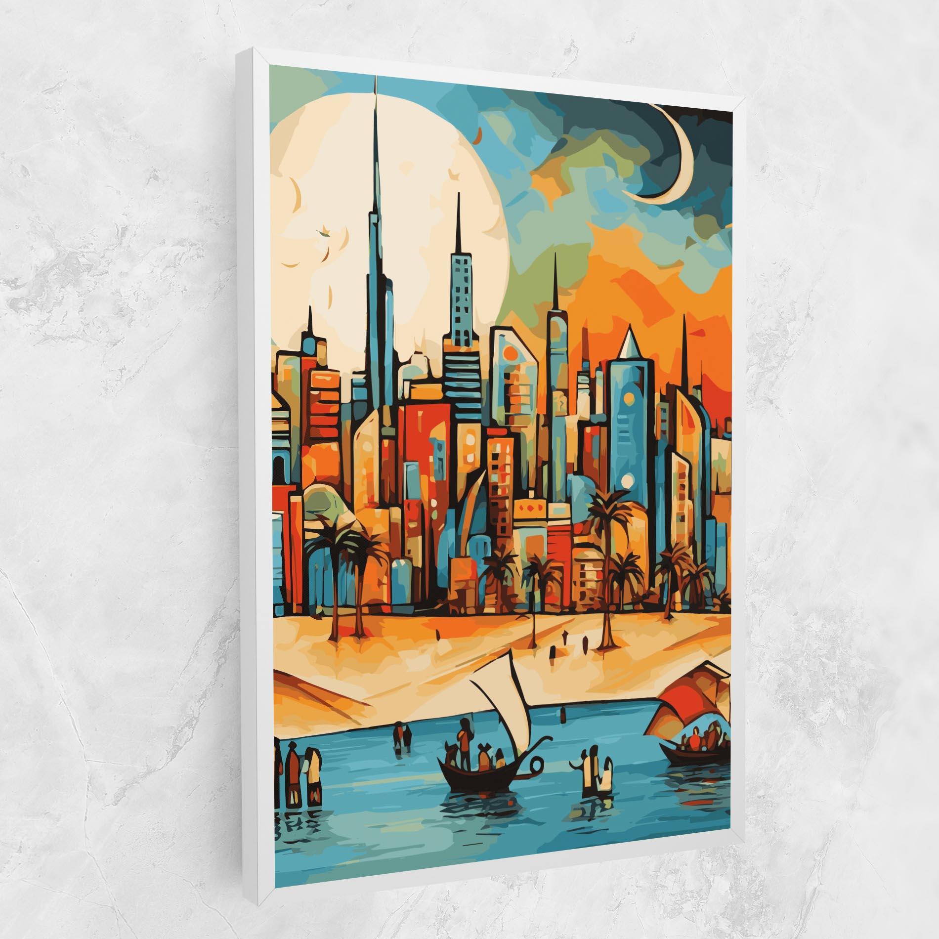 Vászonkép African Moon mockup 1