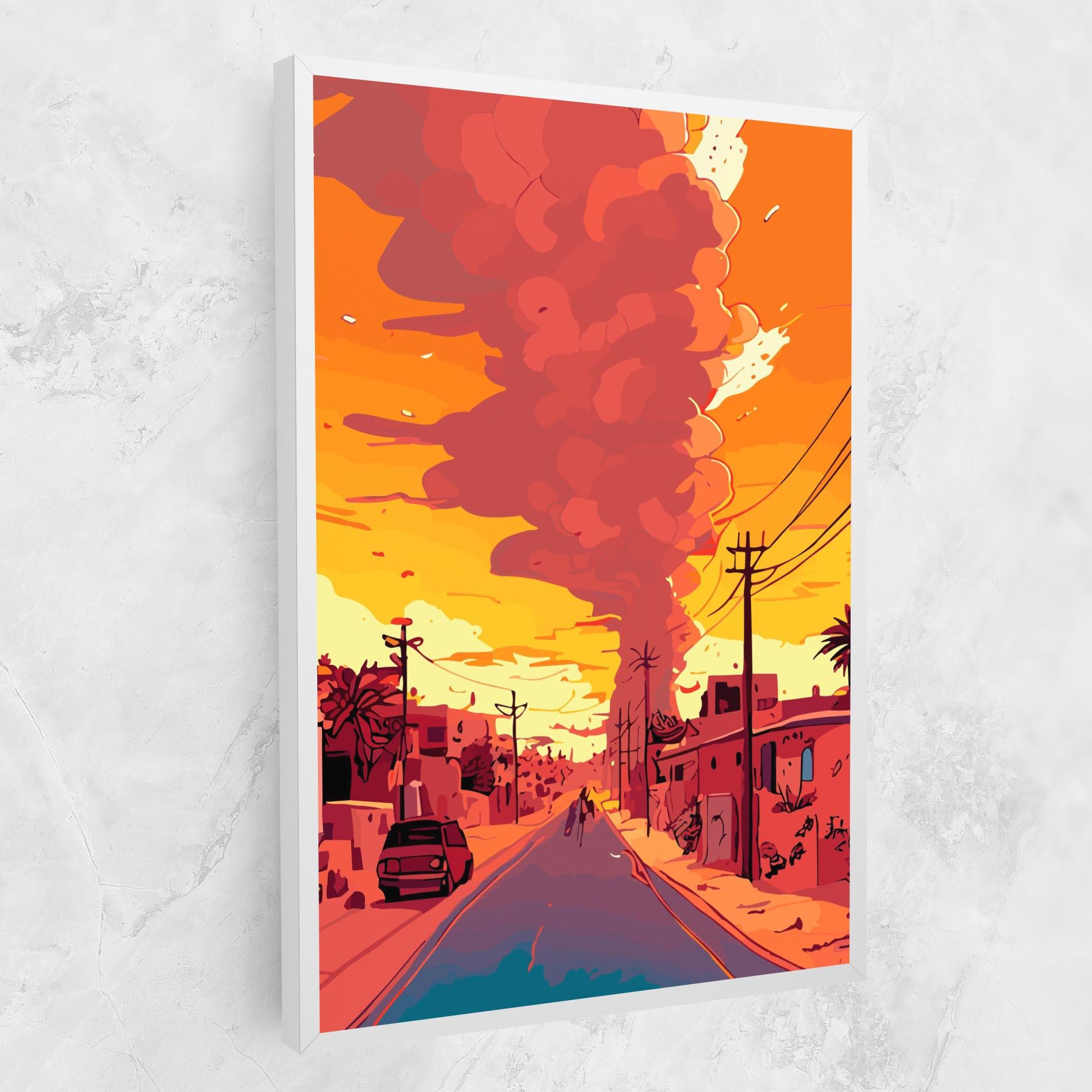 Vászonkép African Smoke mockup 1