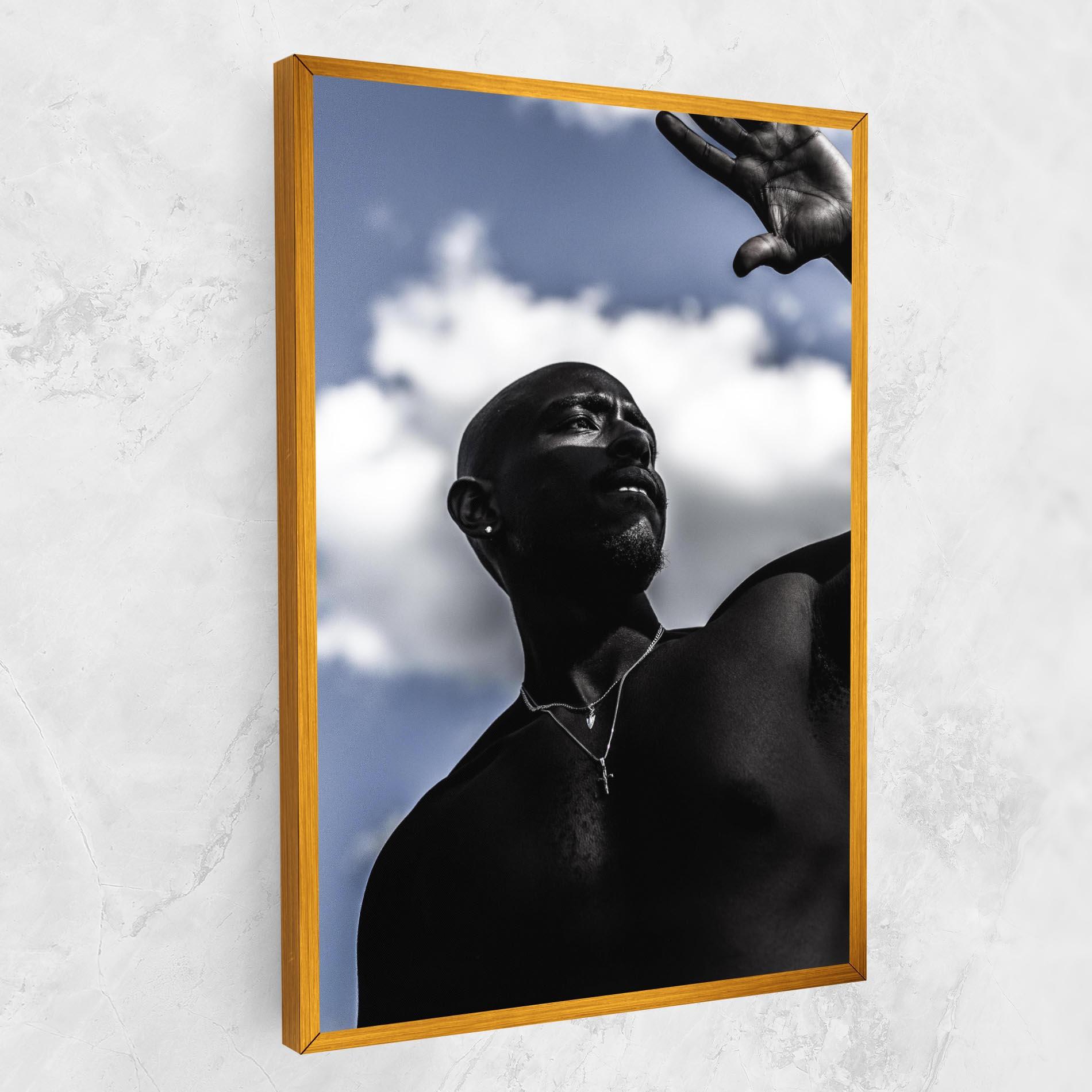 Vászonkép African Blue Sky mockup 1