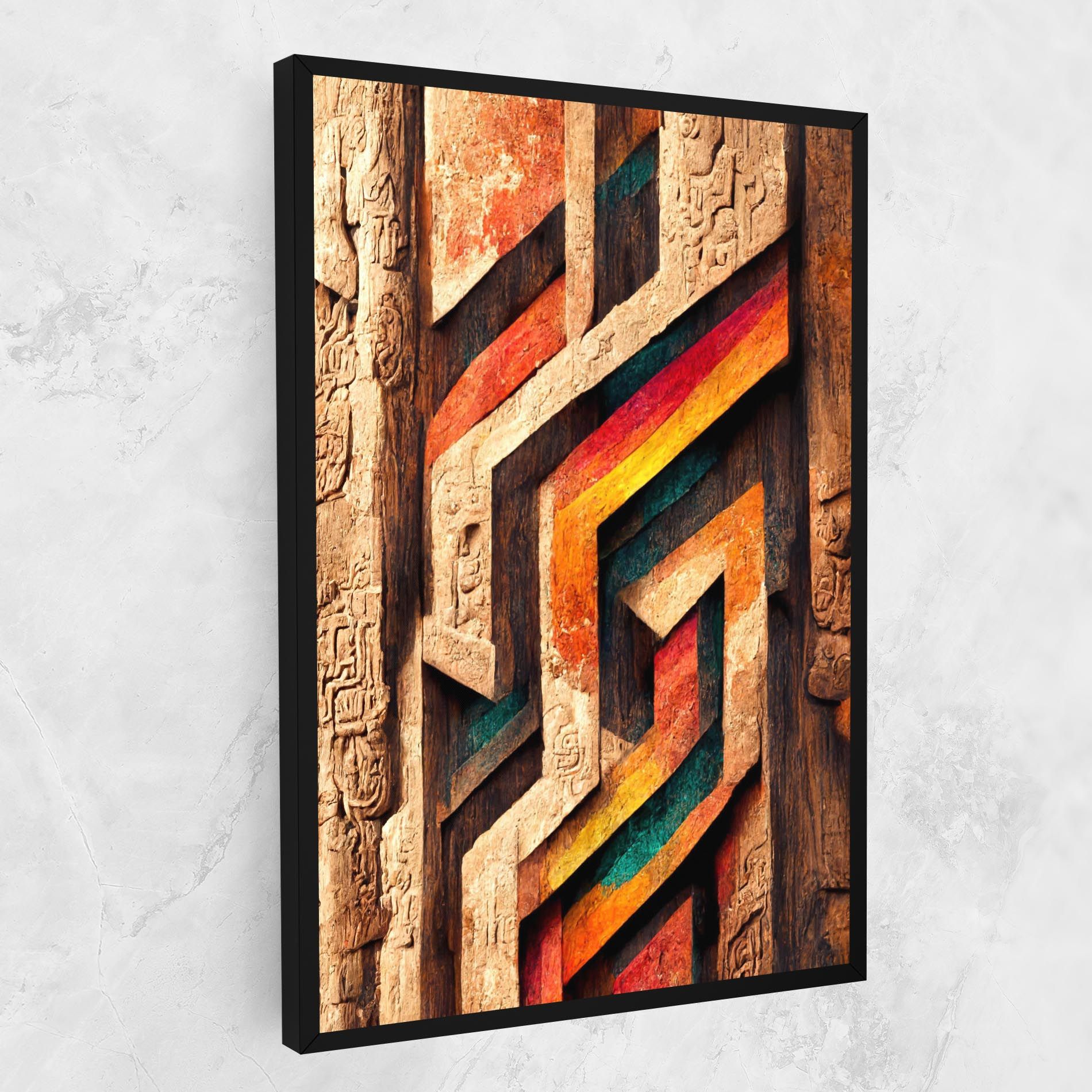 Mayan Style Wood mockup 1
