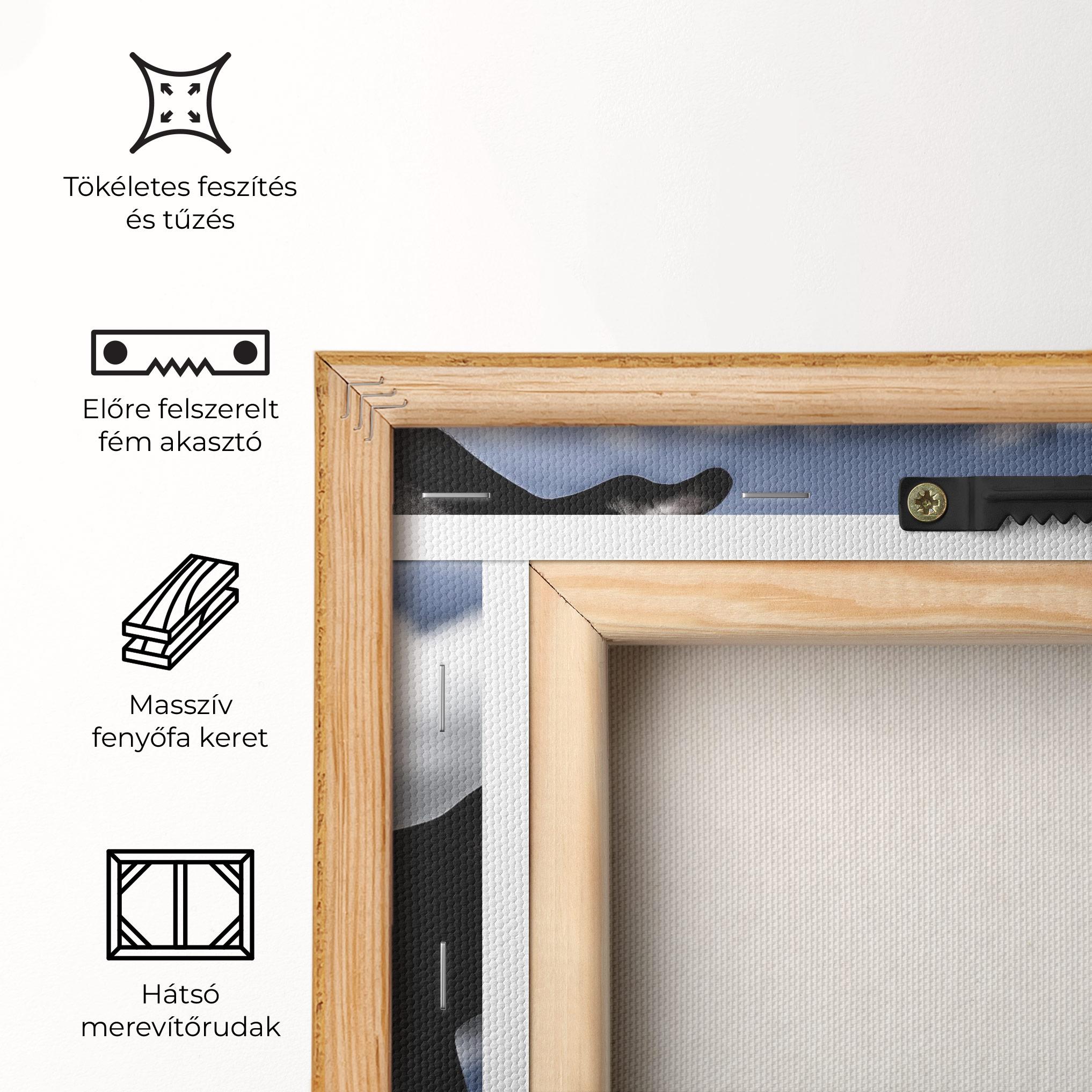 Vászonkép African Blue Sky mockup 5