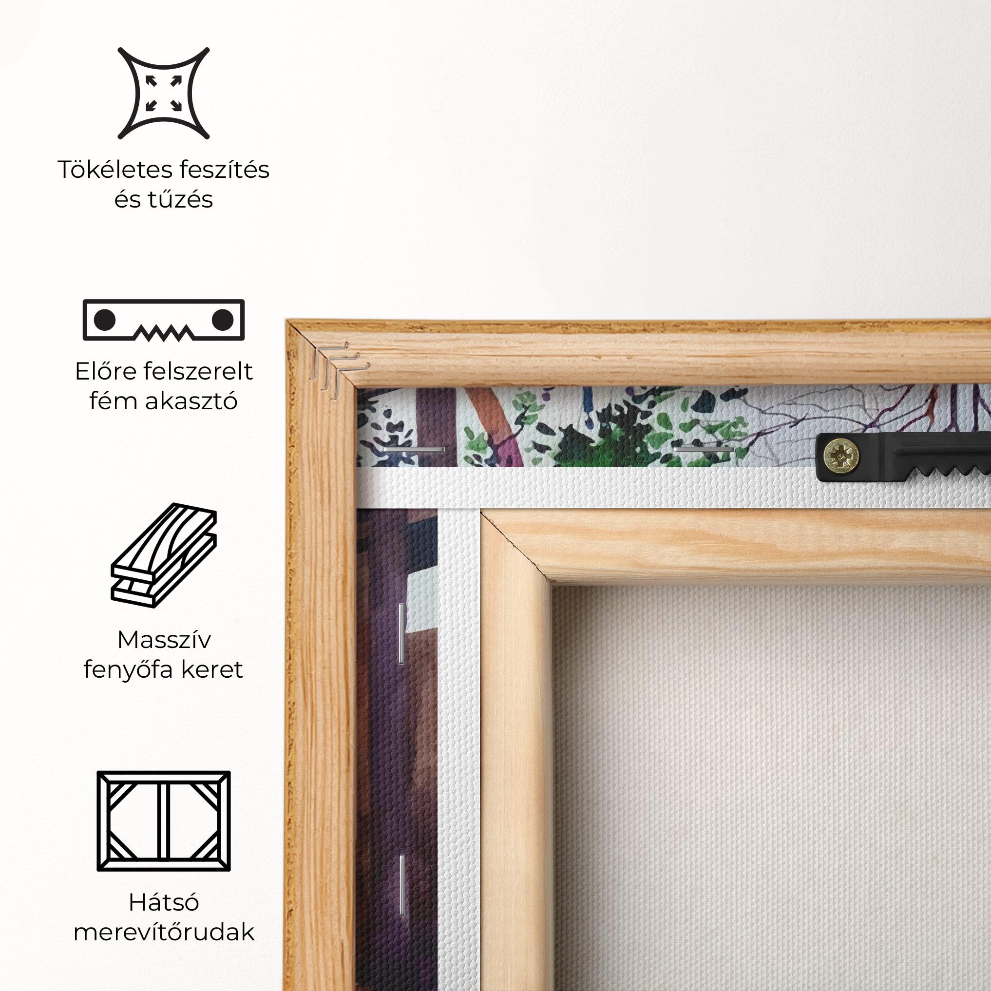 Vászonkép African City mockup 5