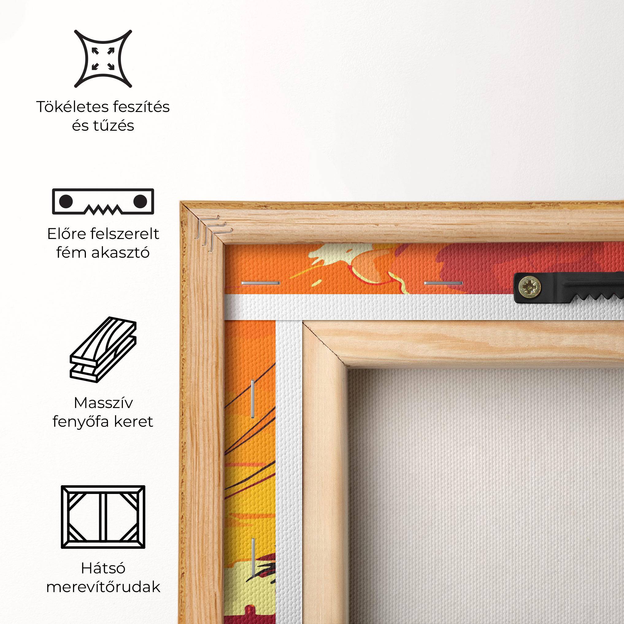 Vászonkép African Smoke mockup 5