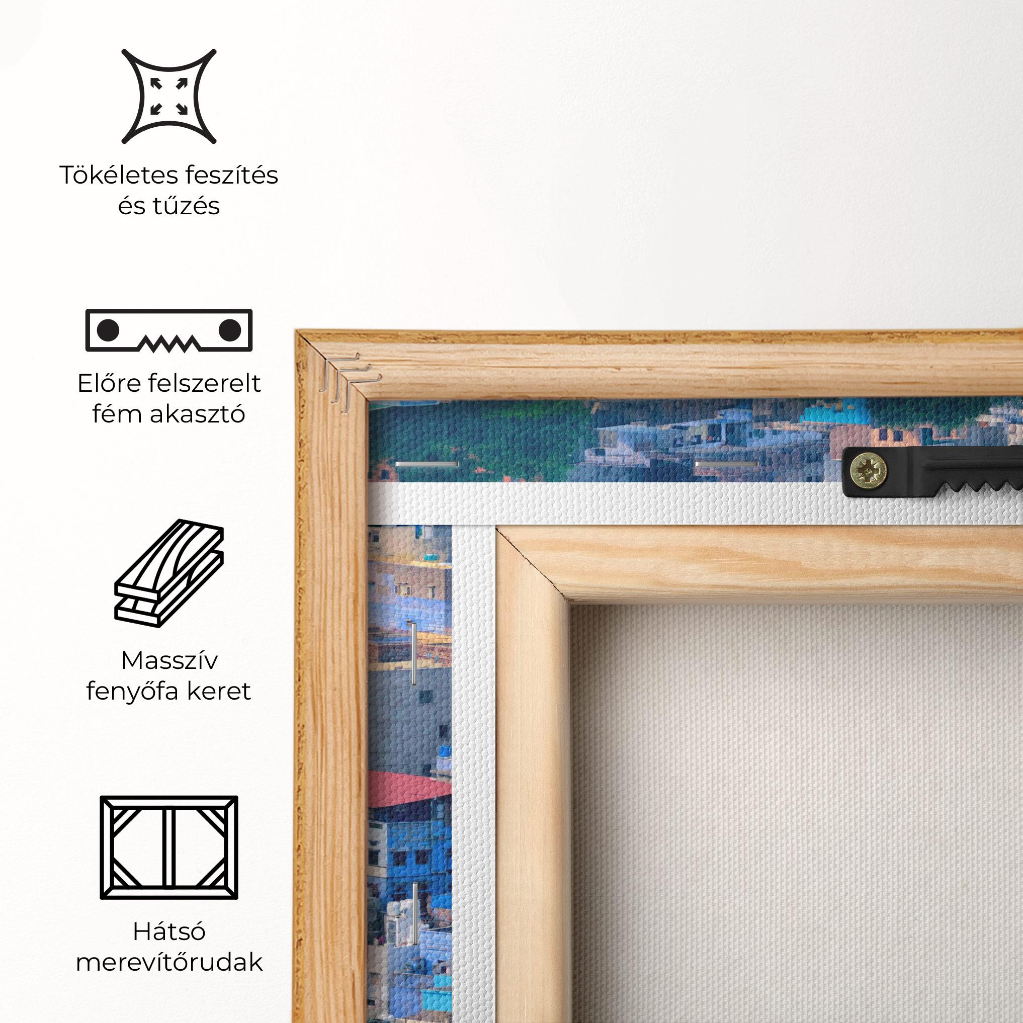 Vászonkép Blue City India mockup 5