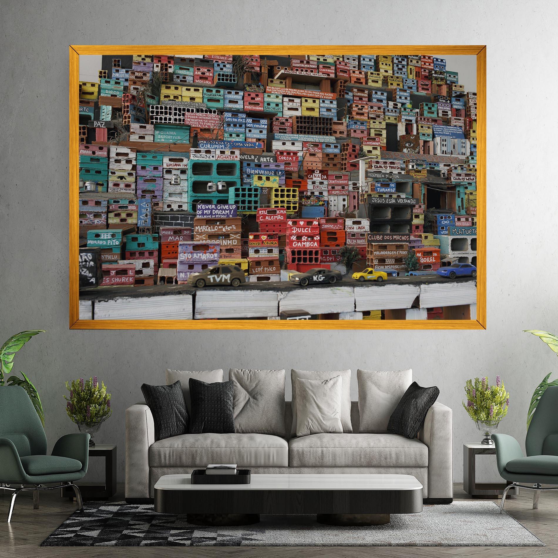 Vászonkép Rio De Janeiro Brazil mockup 7