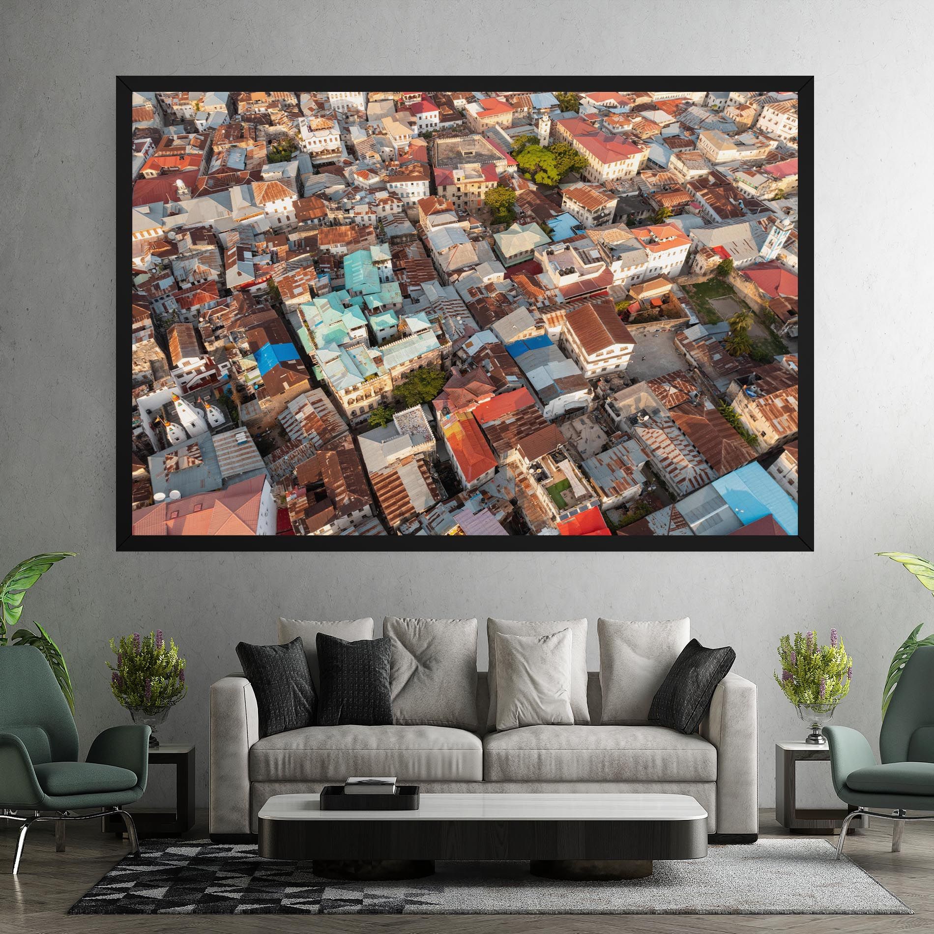 Island Tanzania Buildings mockup 7