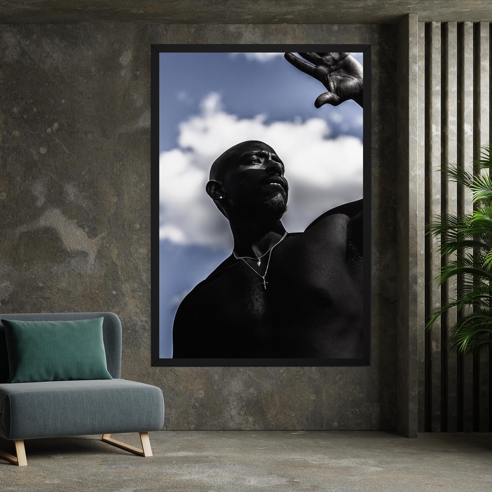 Vászonkép African Blue Sky mockup 7