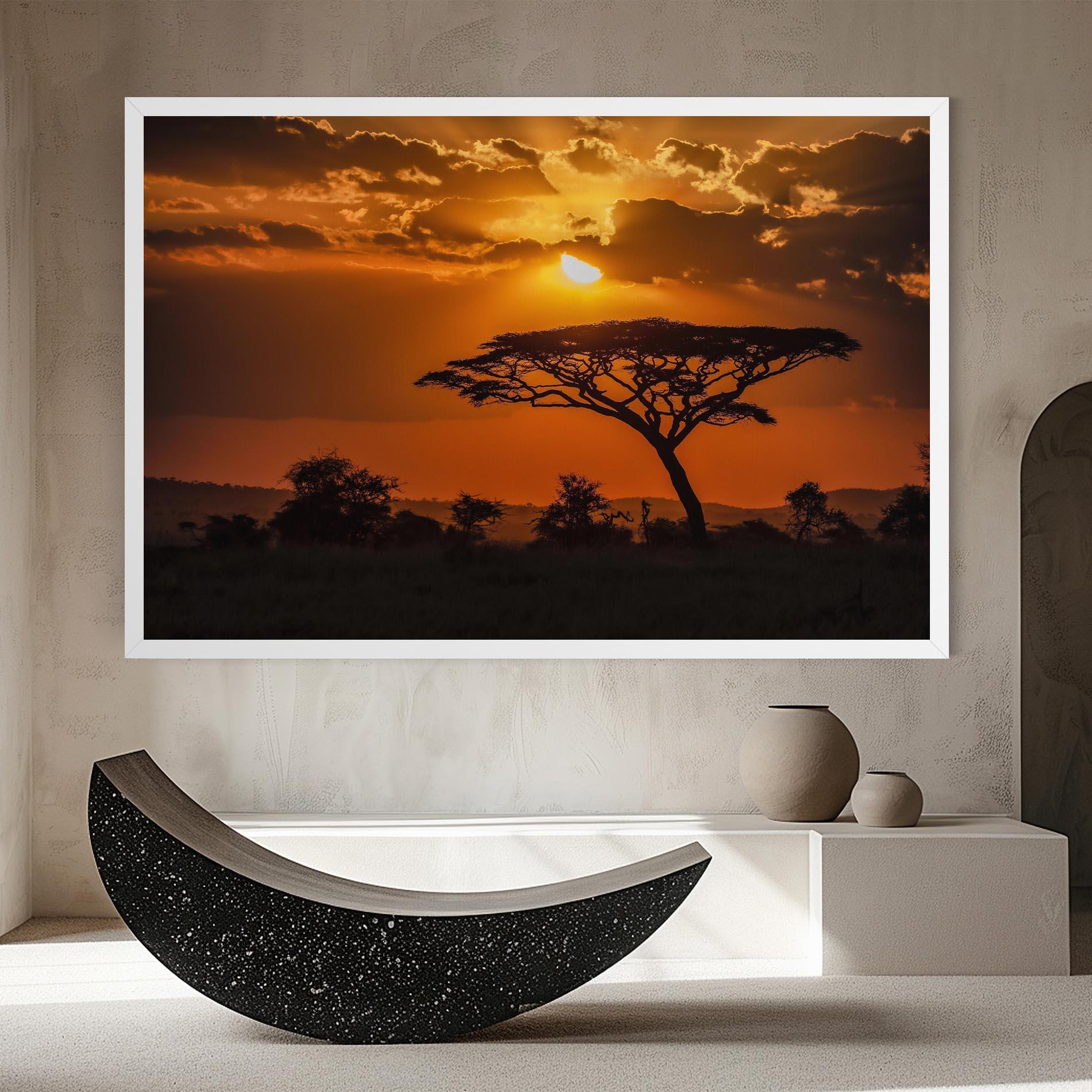 Vászonkép Mesmerizing View mockup 8