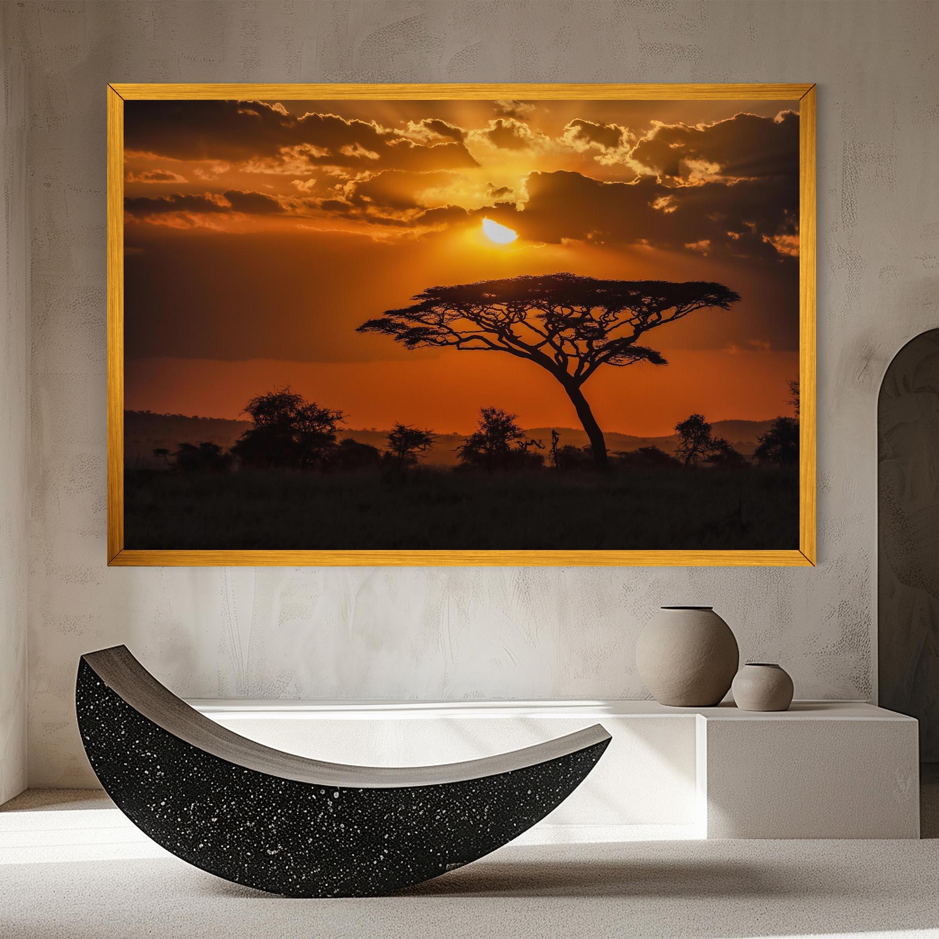 Vászonkép Mesmerizing View mockup 8