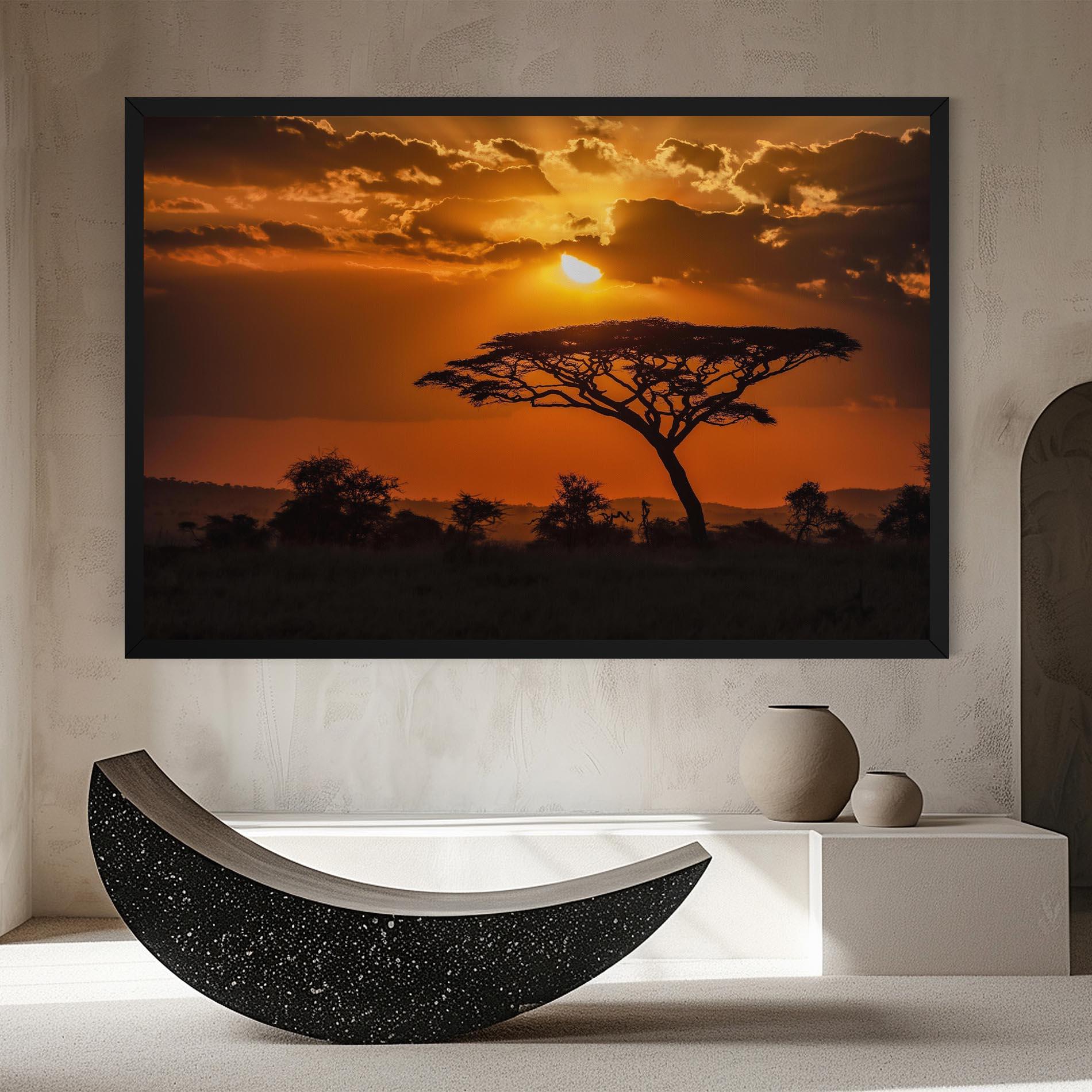 Vászonkép Mesmerizing View mockup 8