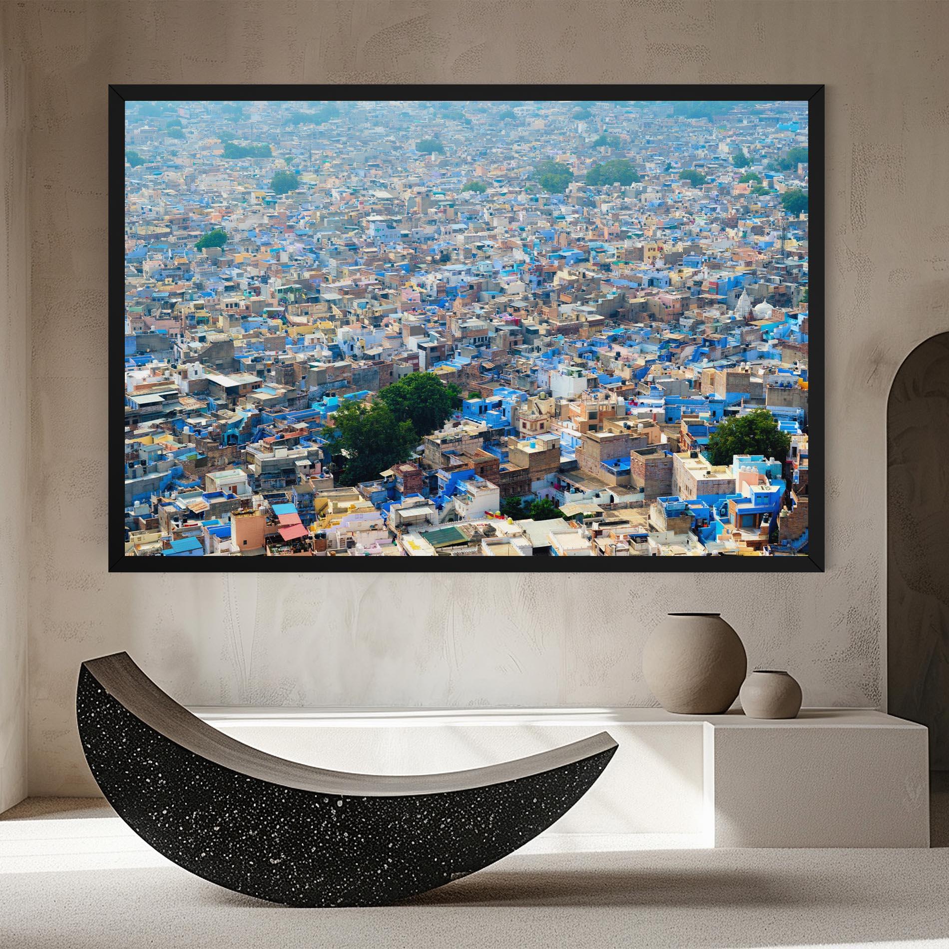 Vászonkép Rajasthan India Buildings mockup 8