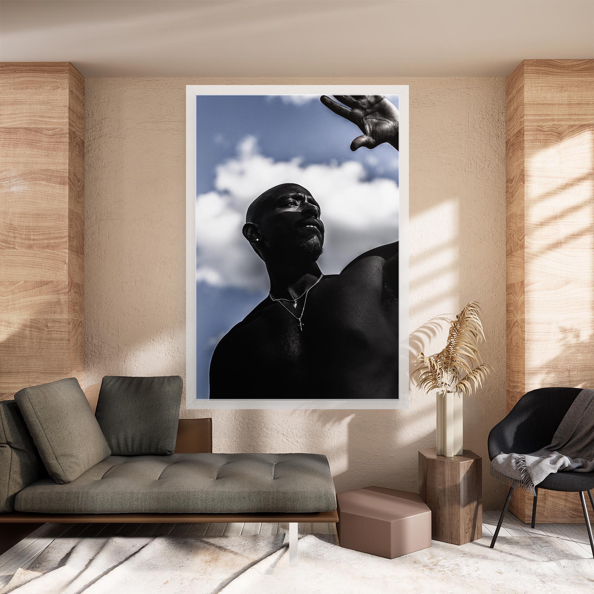 Vászonkép African Blue Sky mockup 8