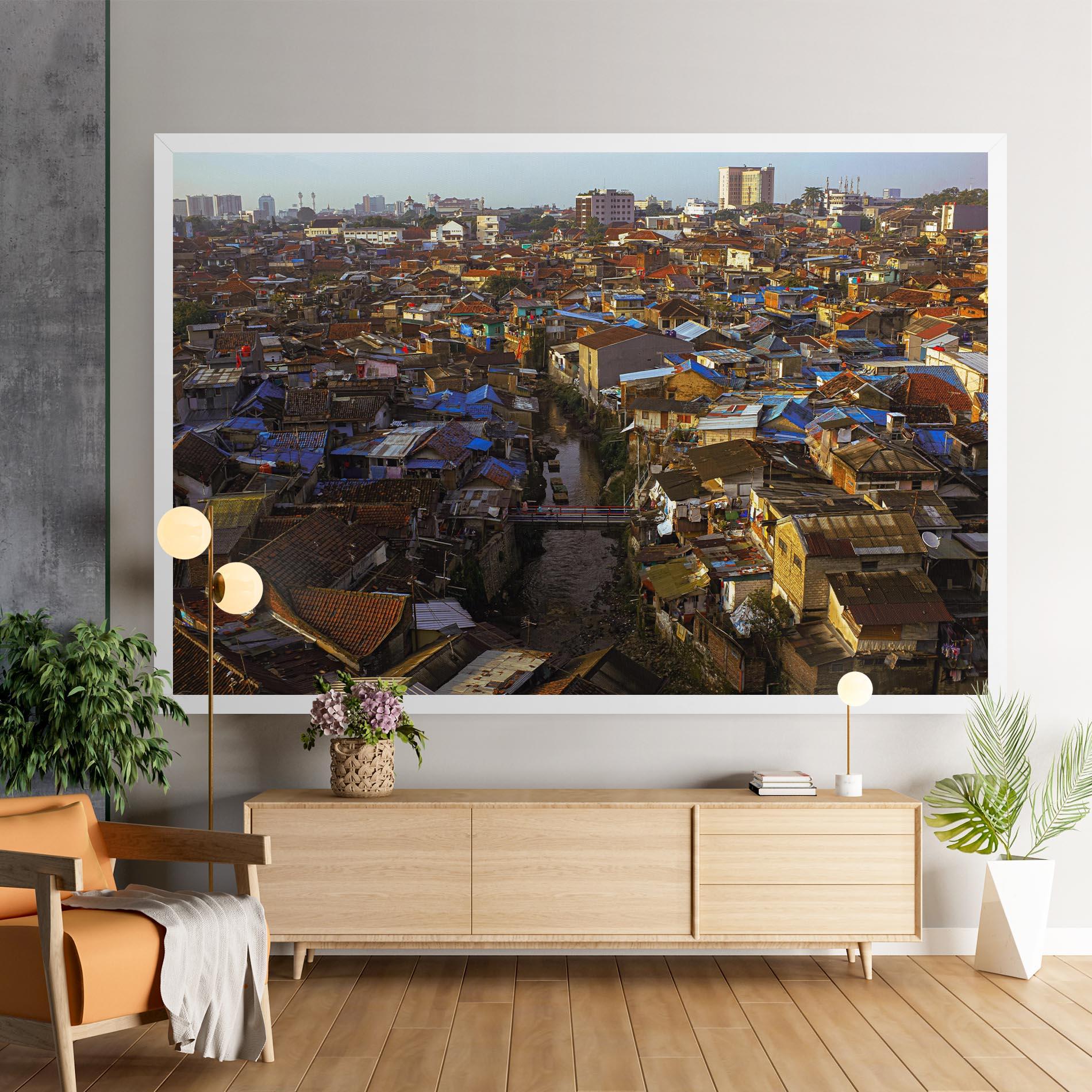 Vászonkép Bandung Golden Hour mockup 9