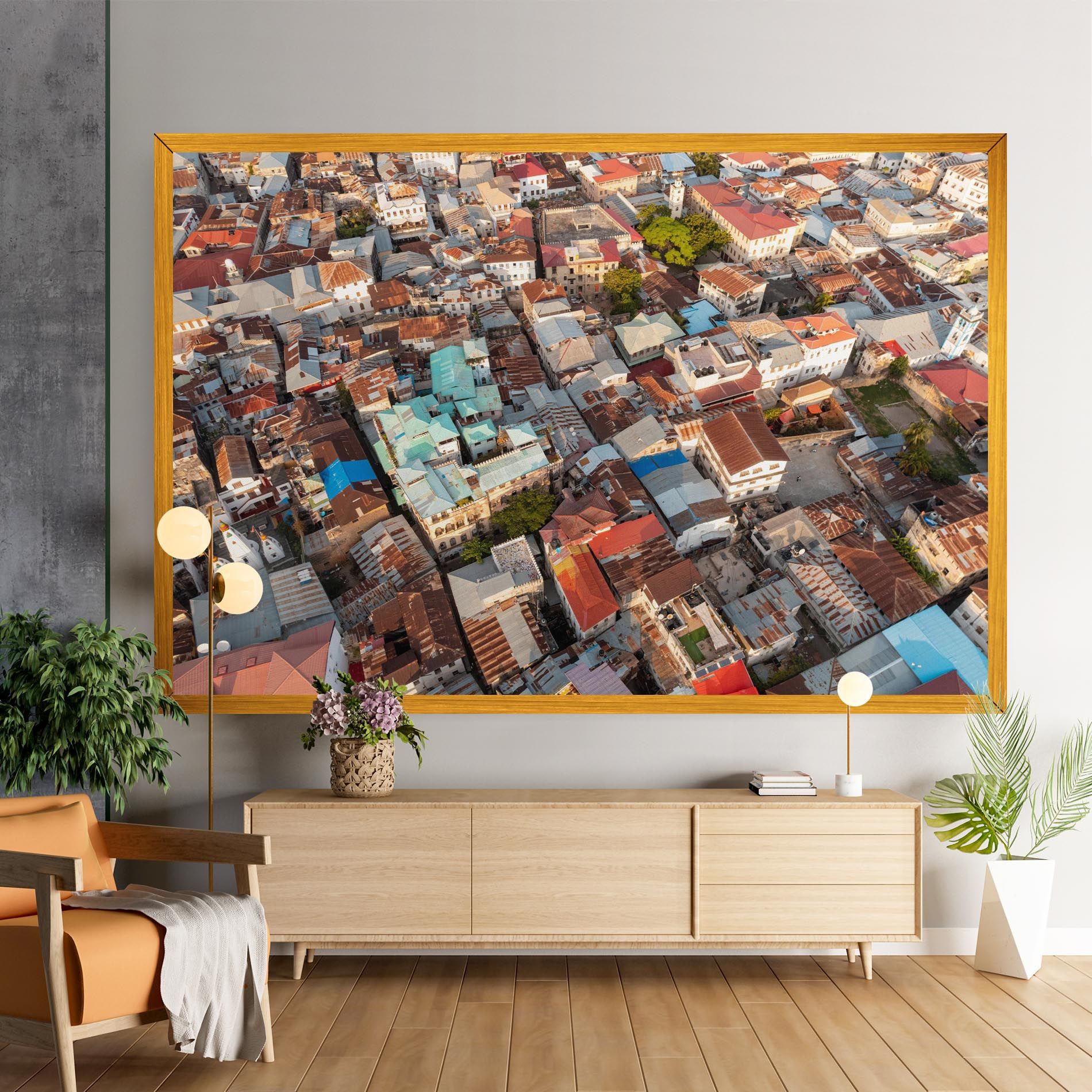 Island Tanzania Buildings mockup 9