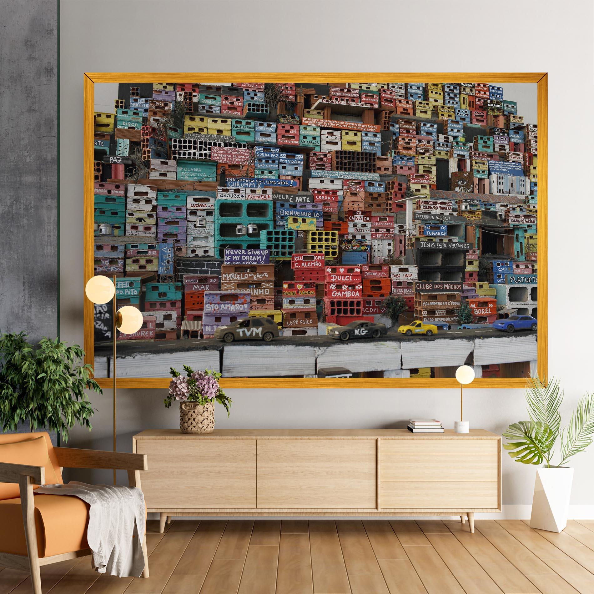 Vászonkép Rio De Janeiro Brazil mockup 9