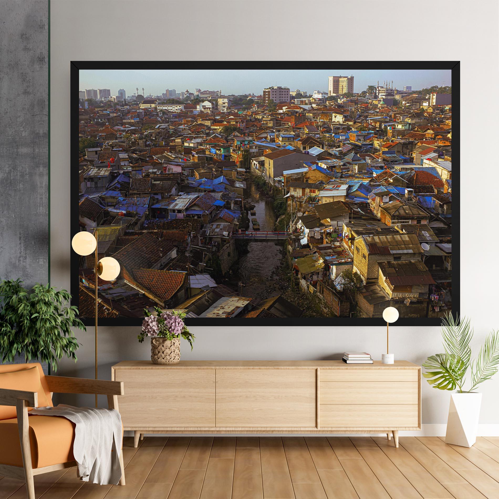 Vászonkép Bandung Golden Hour mockup 9