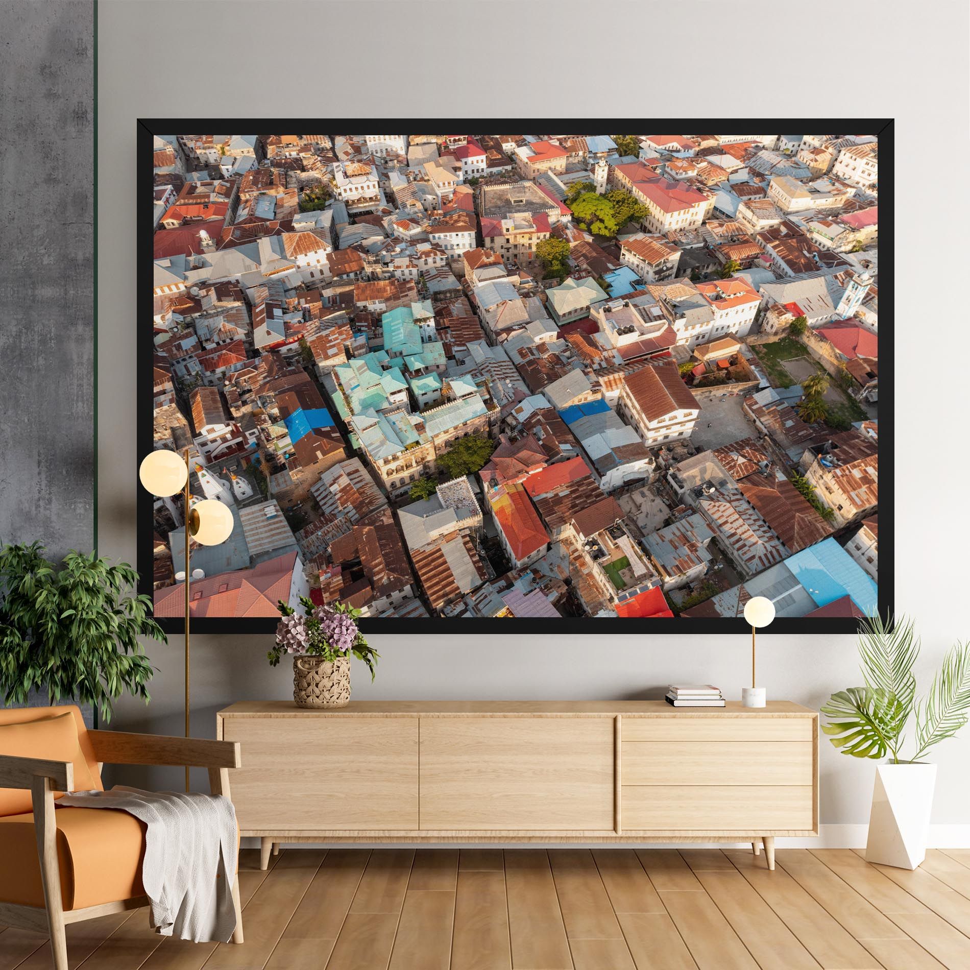 Island Tanzania Buildings mockup 9