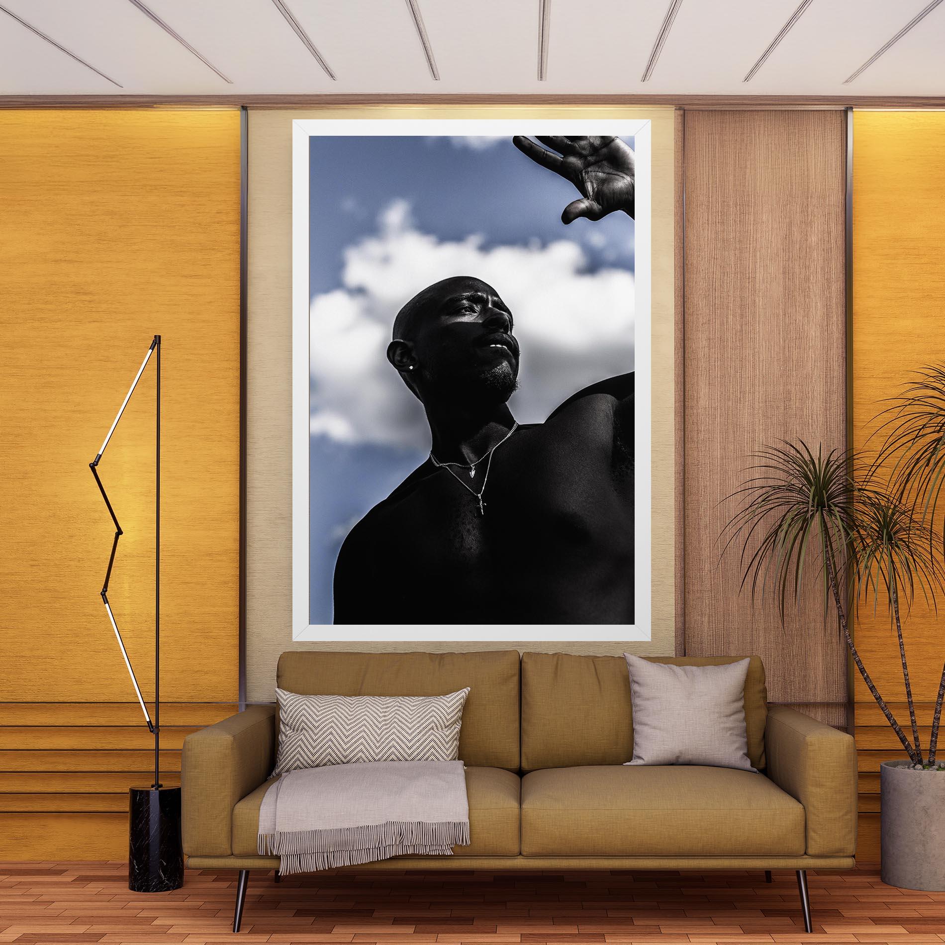 Vászonkép African Blue Sky mockup 9