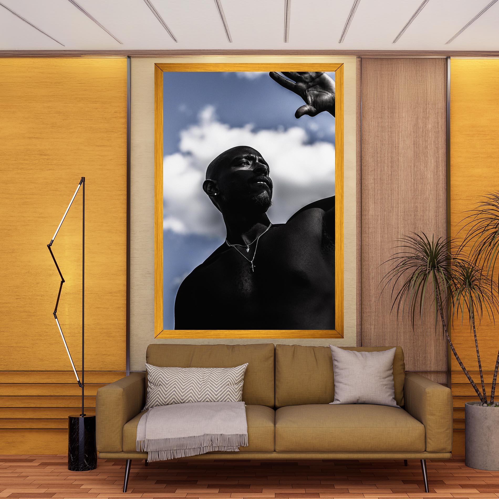 Vászonkép African Blue Sky mockup 9