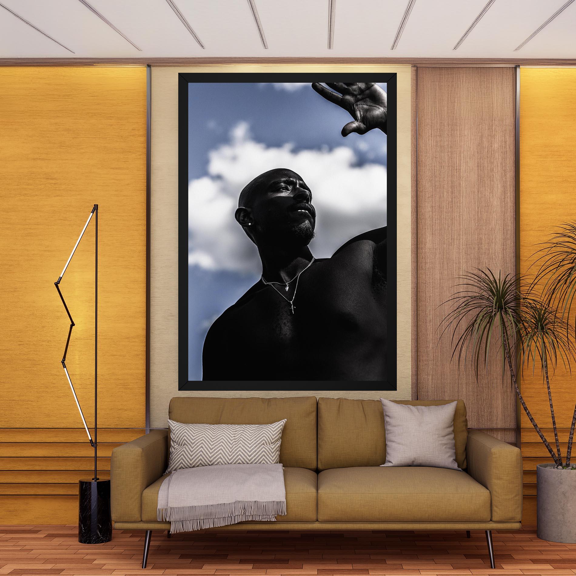 Vászonkép African Blue Sky mockup 9