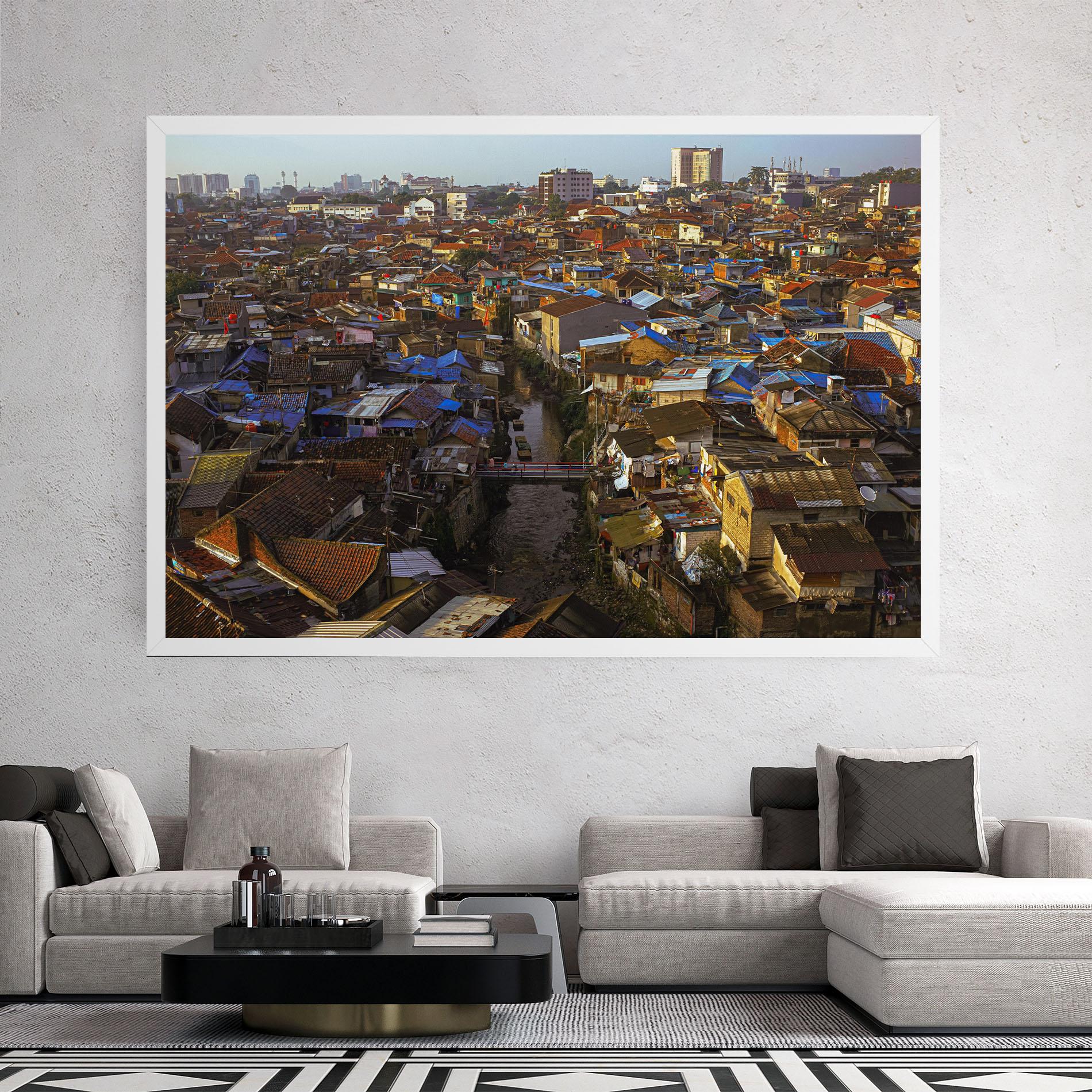 Vászonkép Bandung Golden Hour mockup 2